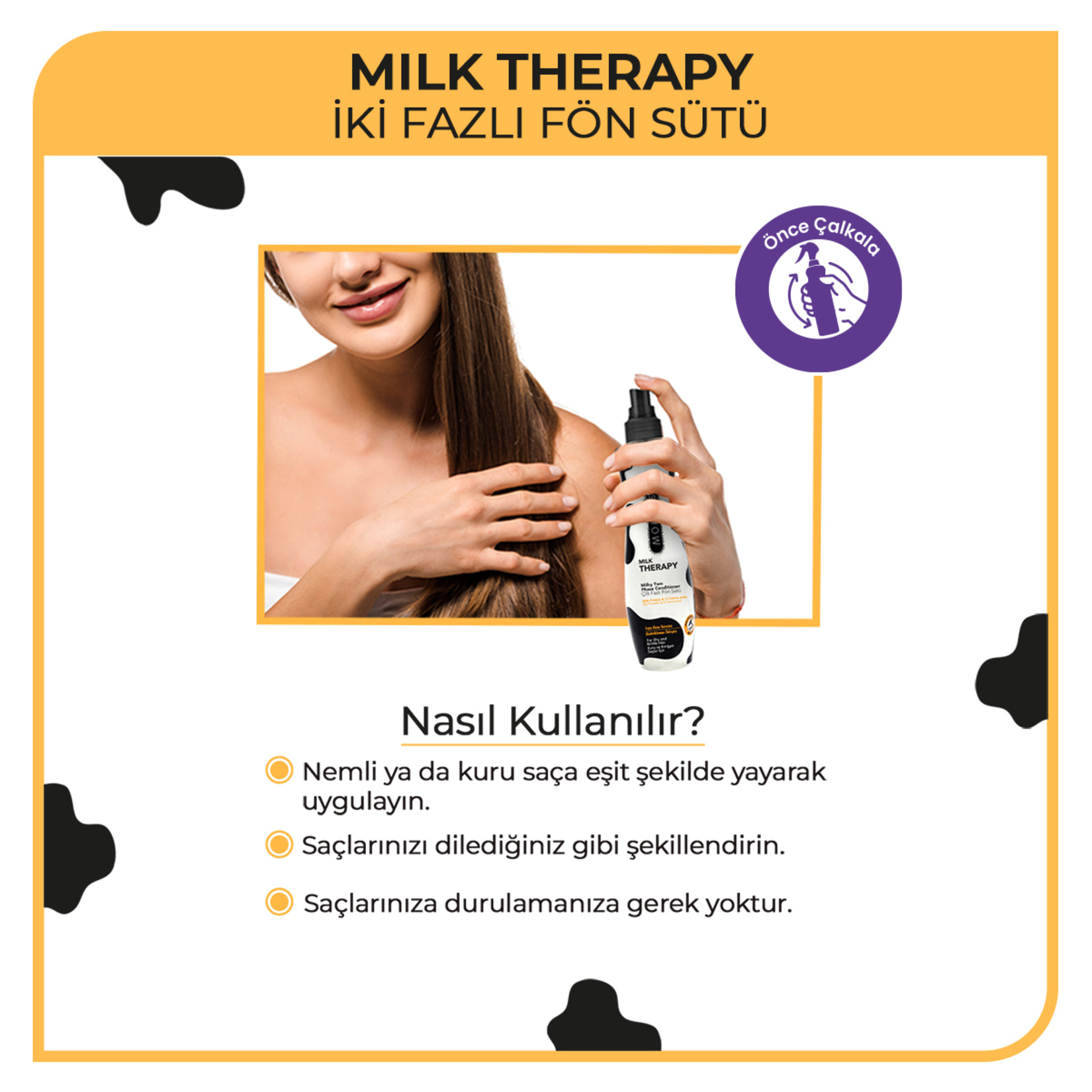 Morfose Milk Therapy Çift Fazlı Fön Sütü 240 ml - Görsel 4