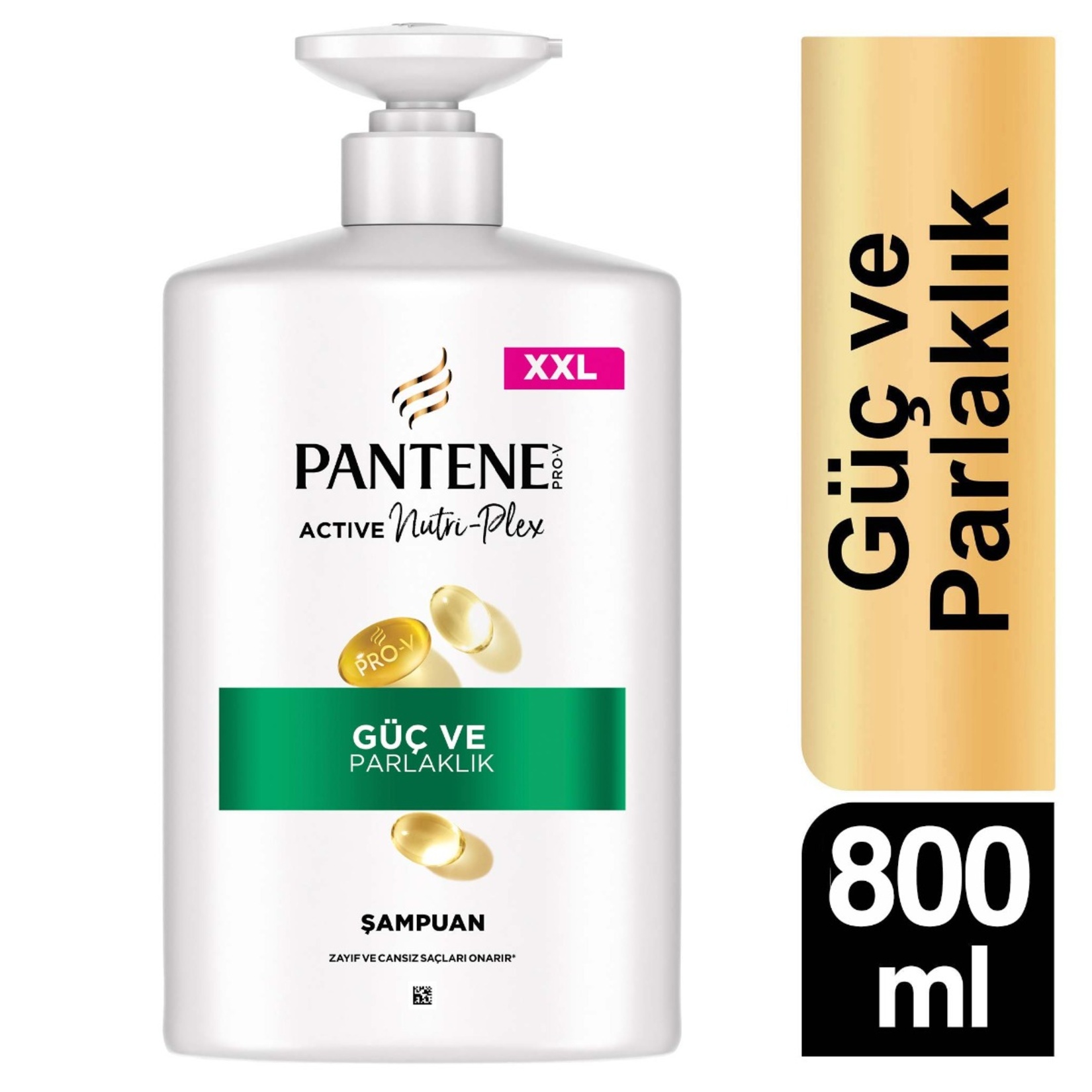 Pantene Güç ve Parlaklık Şampuan 800 Ml - Görsel 2