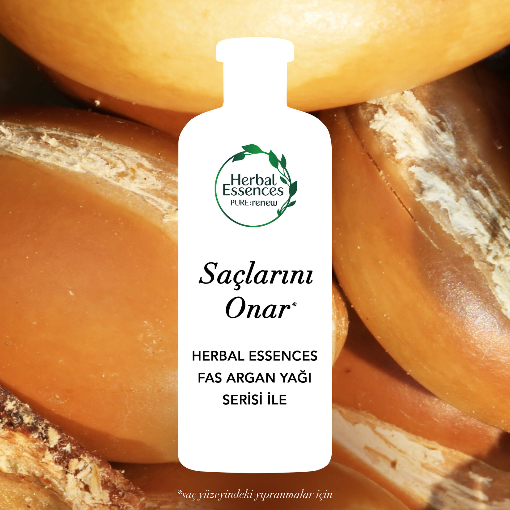 Herbal Essences Şampuan Onarıcı Fas Argan Yağı 100 ml - Görsel 4