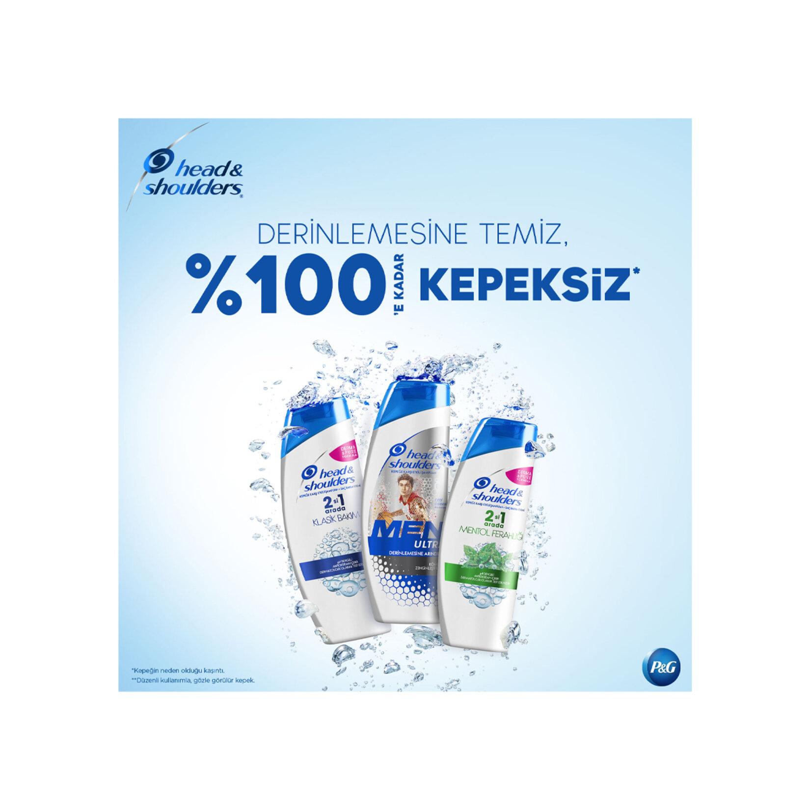 Head&Shoulders 2'si 1 Arada Şampuan Mentol Ferahlığı 700 Ml - Görsel 4