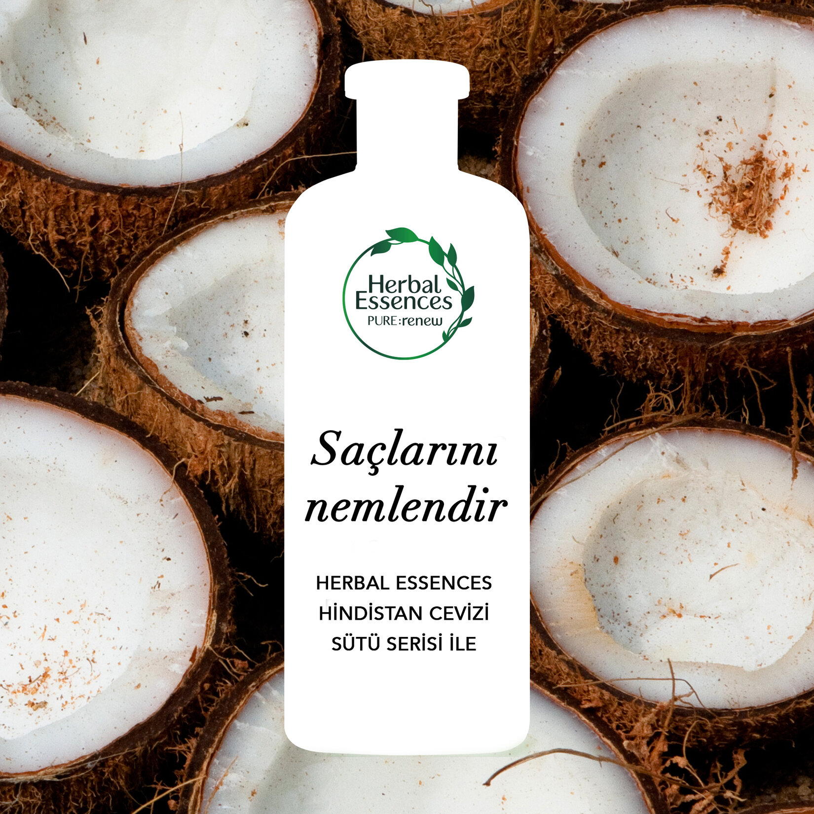 Herbal Essences Hindistan Cevizi Sütü Nemlendirici Maske 250 ml - Görsel 4