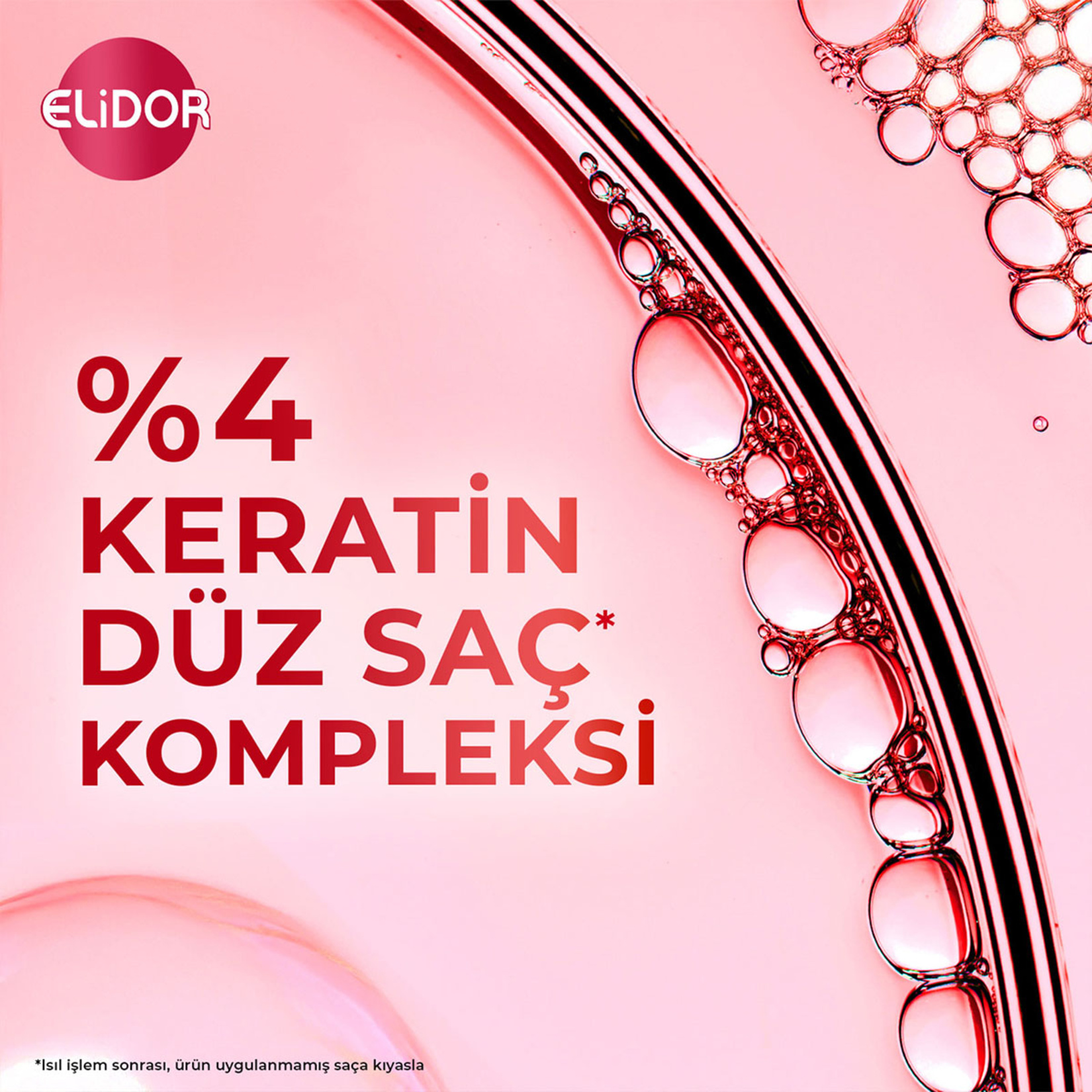 Elidor Saç Bakım Kremi Brezilya Keratin Terapisi 350 Ml - Görsel 4