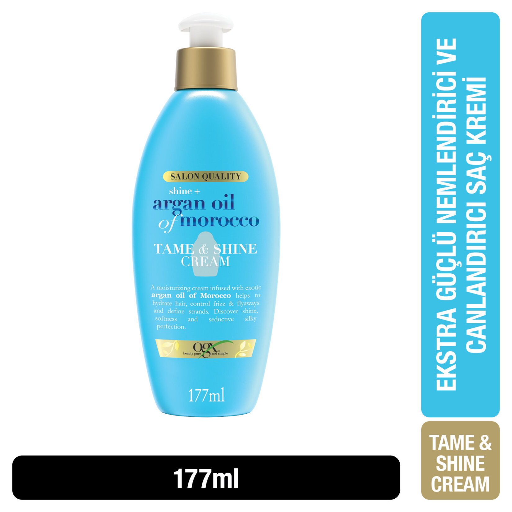 OGX Argan Oil Of Morocco Şekillendirici Parlaklaştırıcı Kremi