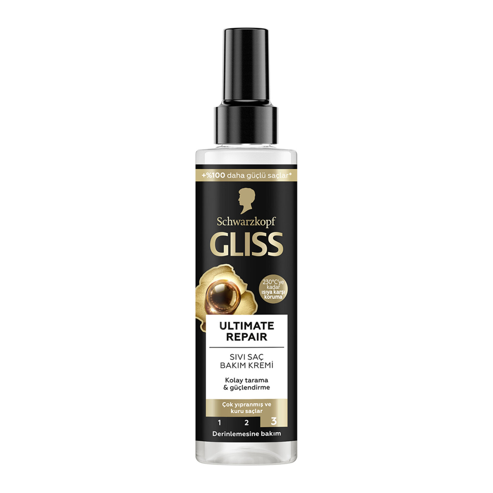 Gliss Ultimate Repair Sıvı Saç Kremi 200 Ml - Görsel 1