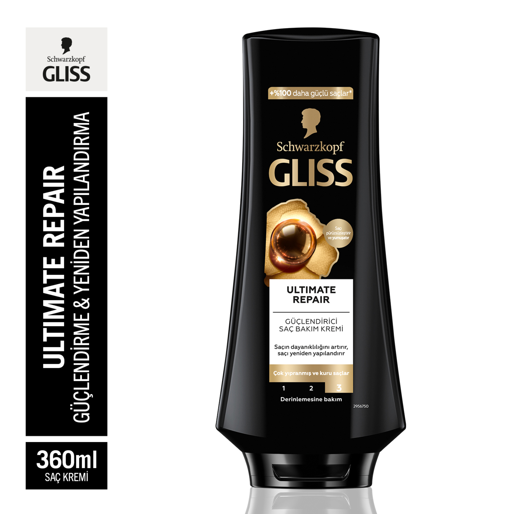 Gliss Ultımate Repair Saç Kremi 360 Ml - Görsel 3