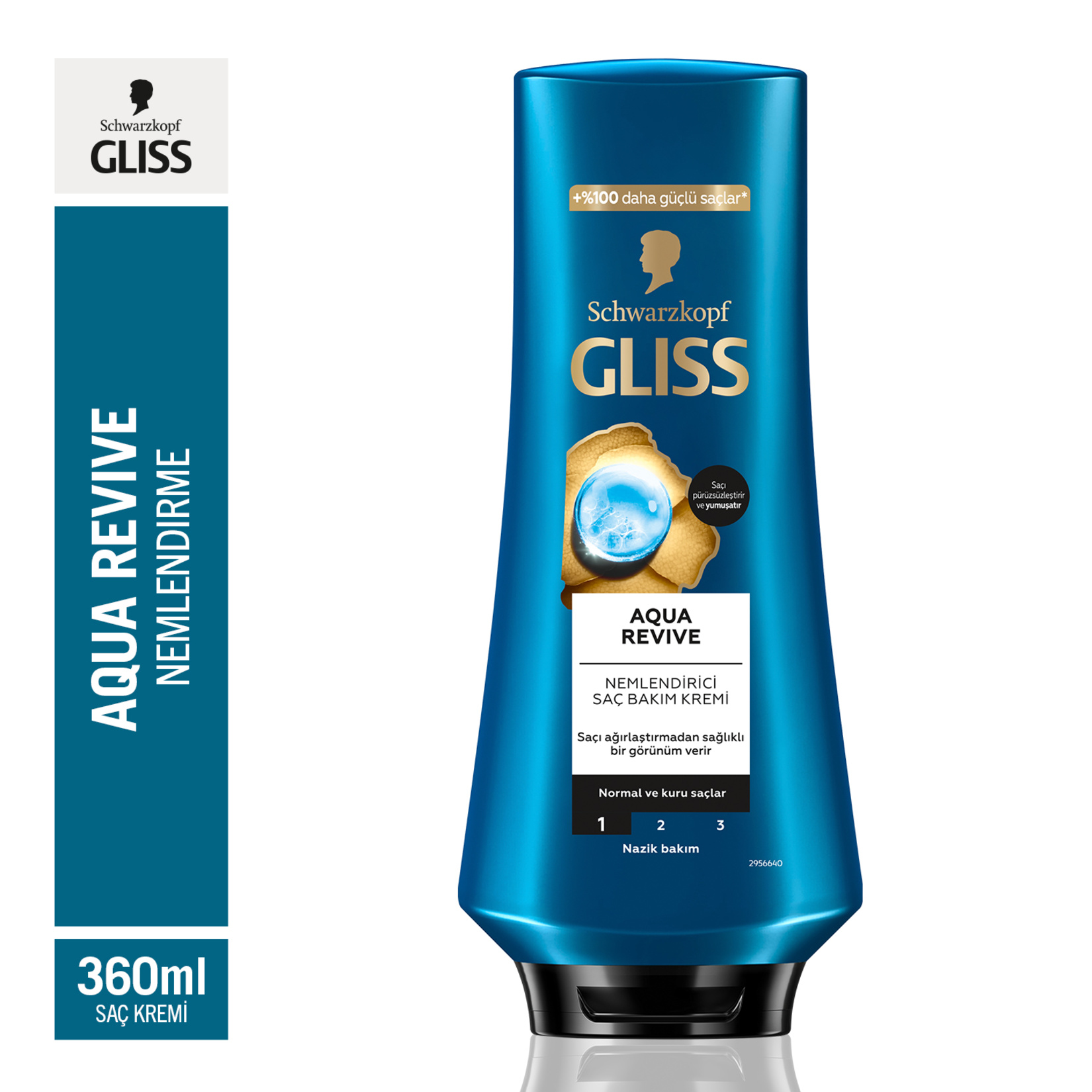 Gliss Aqua Revive Saç Kremi 360 Ml - Görsel 3