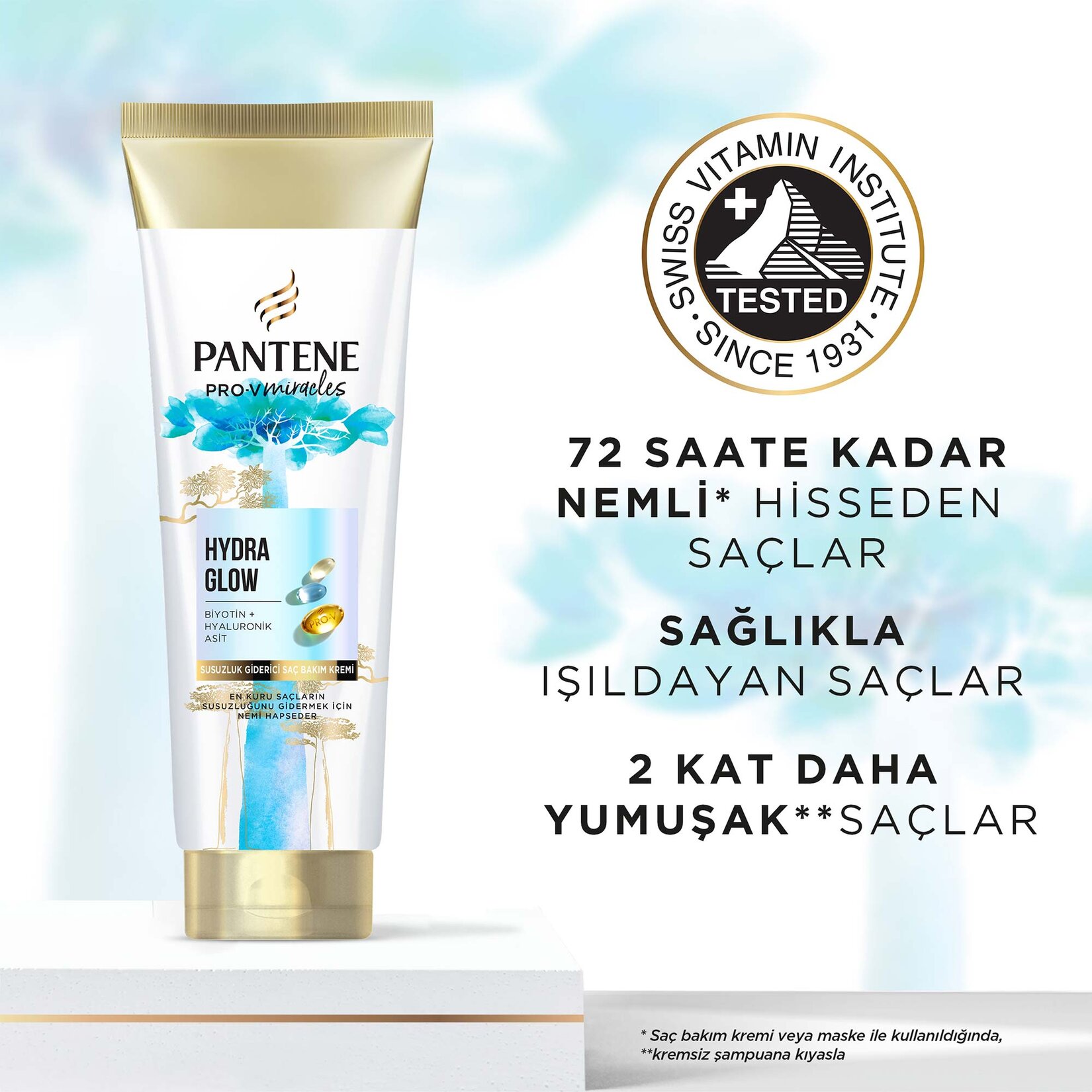 Pantene Miracles Hydra Glow Saç Kremi 275 Ml - Görsel 5