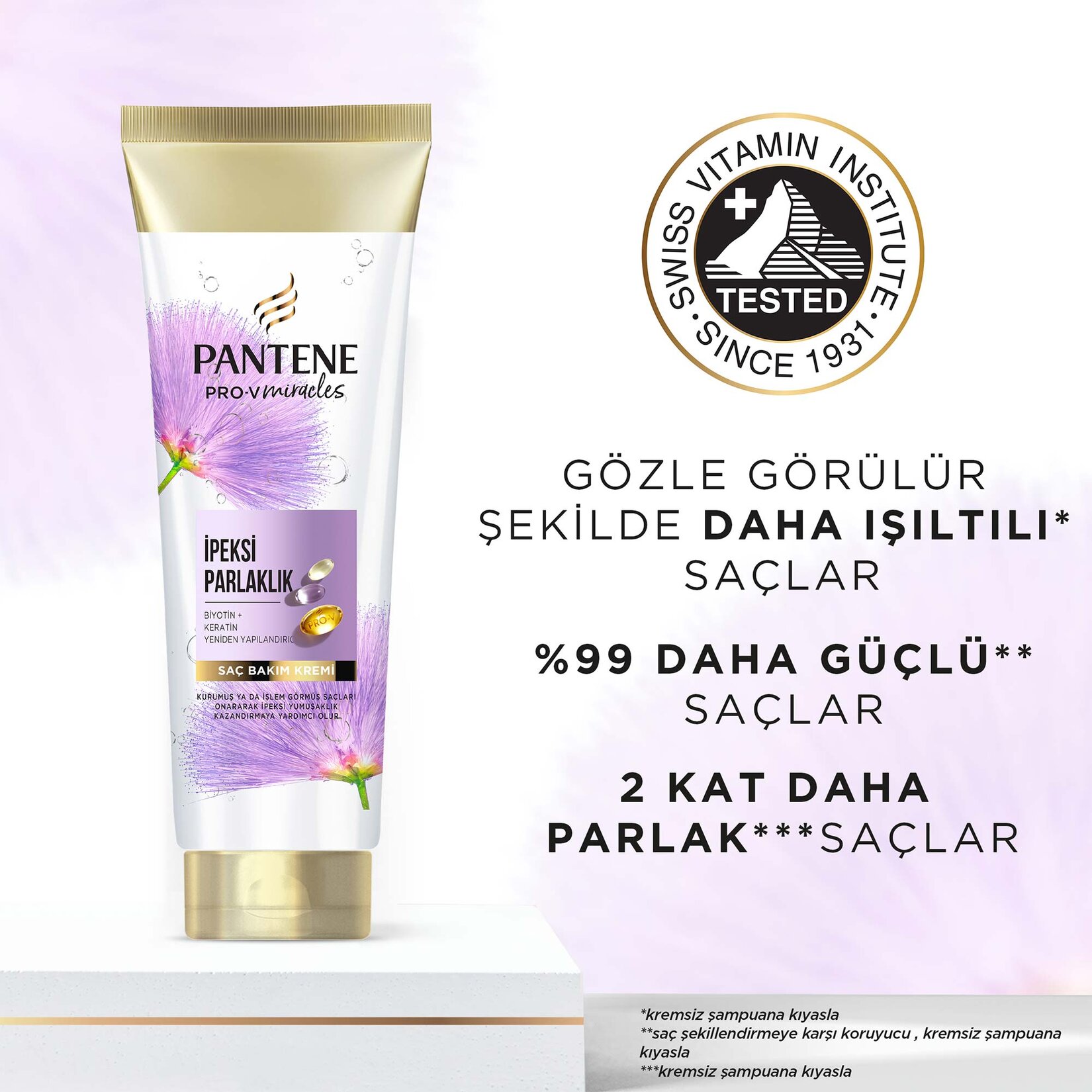 Pantene Miracles İpek Proteini Saç Bakm Kremi 275 Ml - Görsel 5