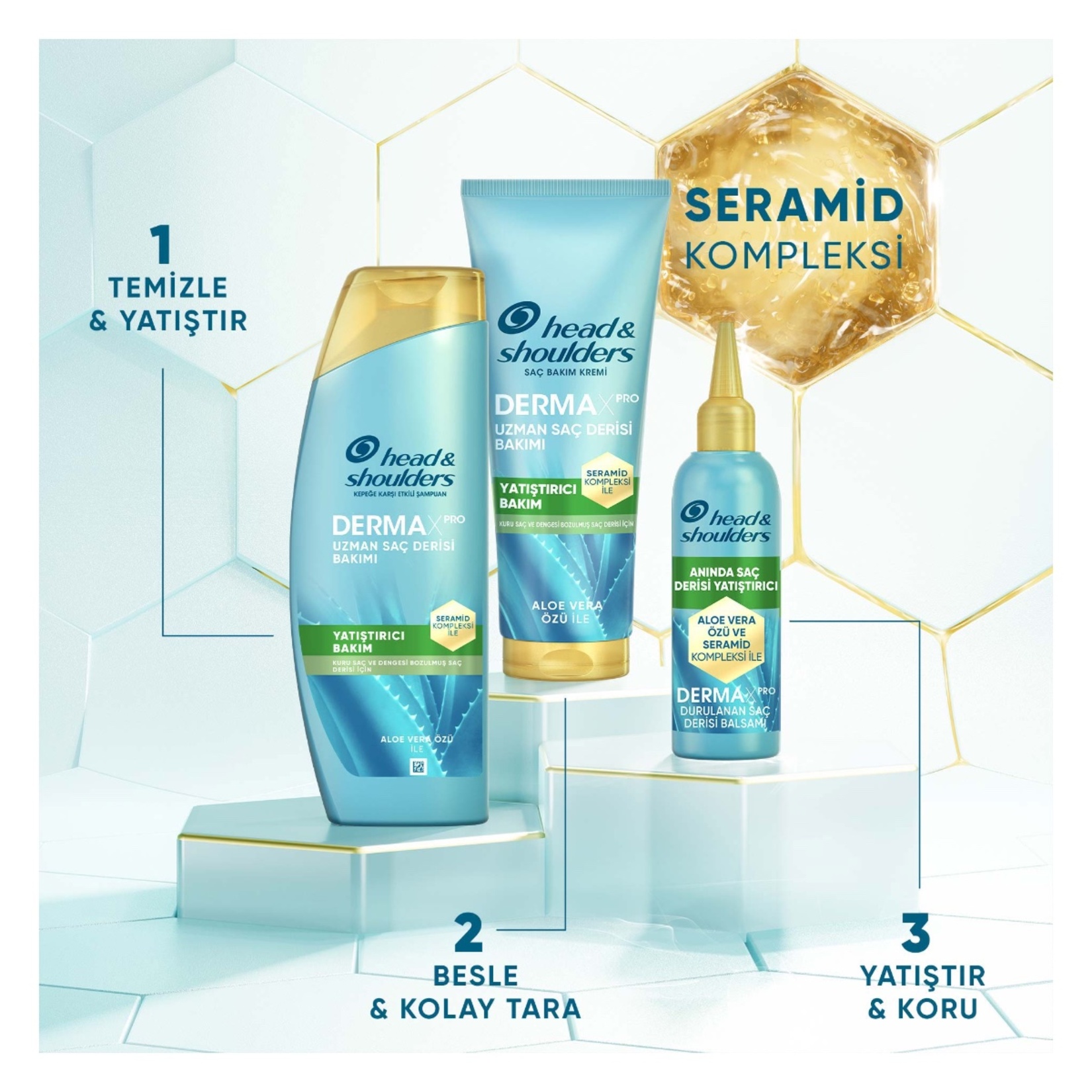 Head & Shoulders Dermaxpro Yatıştırıcı Saç Kremi 220 Ml - Görsel 6