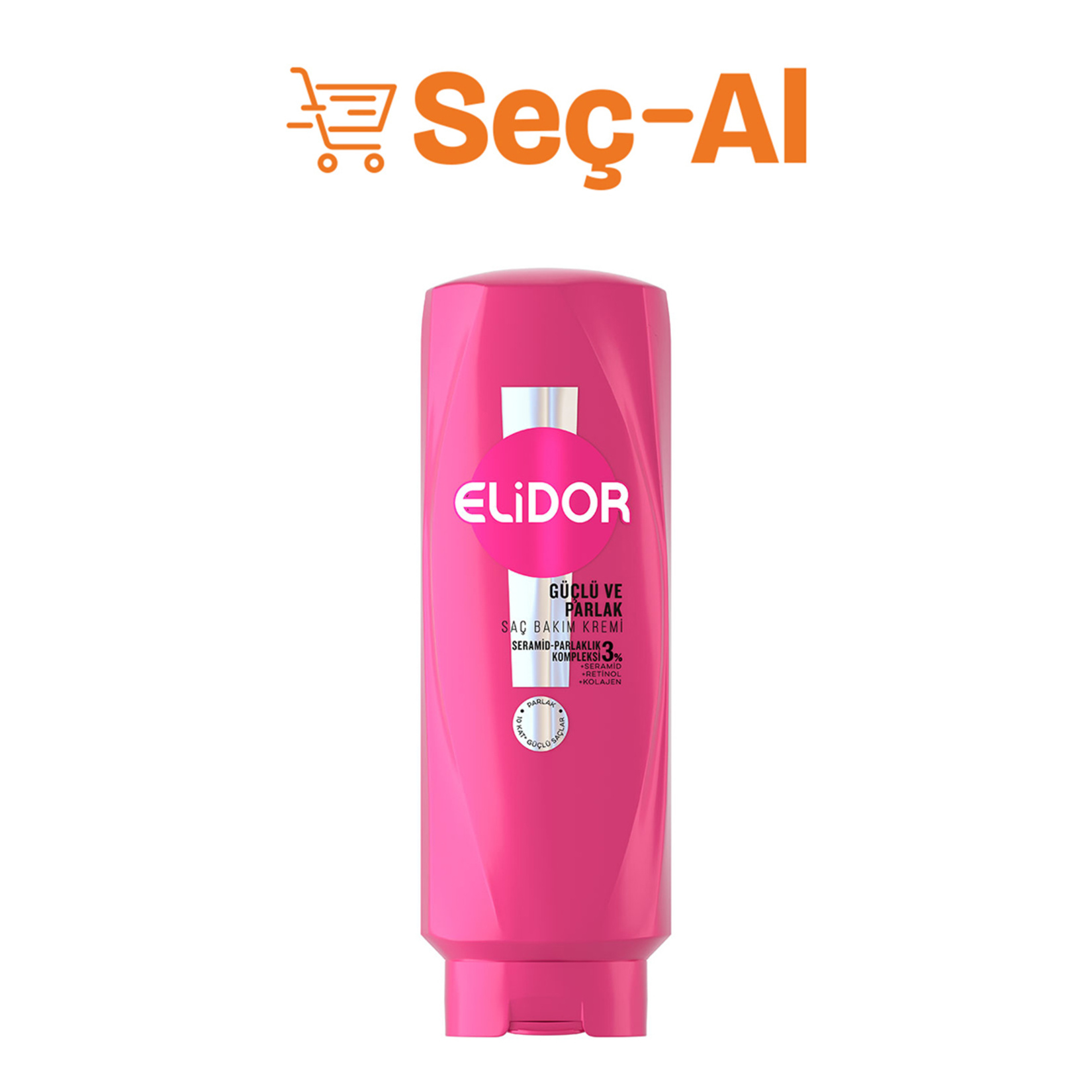Elidor Güçlü & Parlak Saç Kremi 560 Ml - Görsel 1