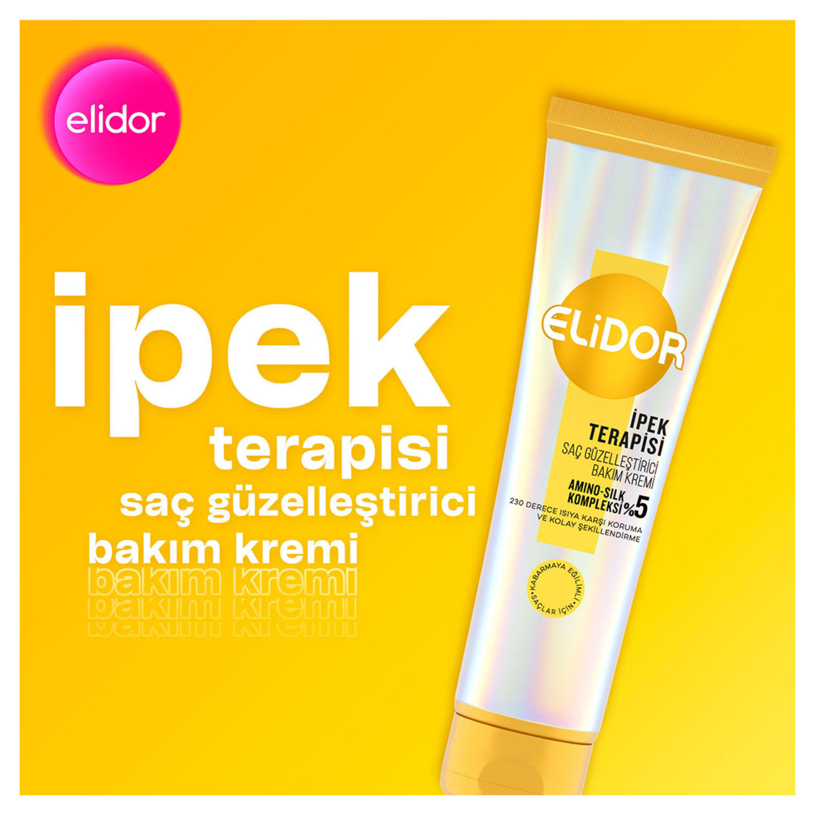 Elidor İpek Terapisi Güzelleştirici Saç Kremi 130 Ml - Görsel 4