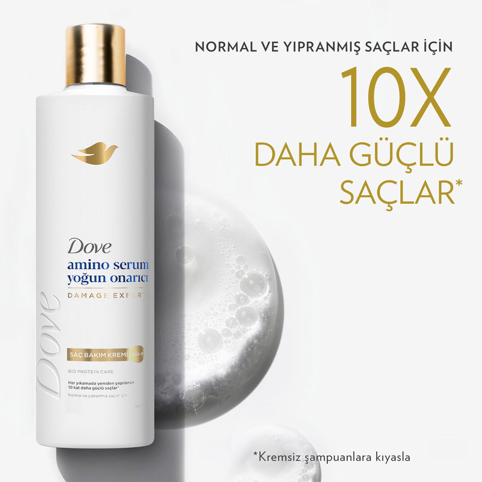 Dove Saç Bakım Kremi Yoğun Onarıcı 350 Ml - Görsel 4