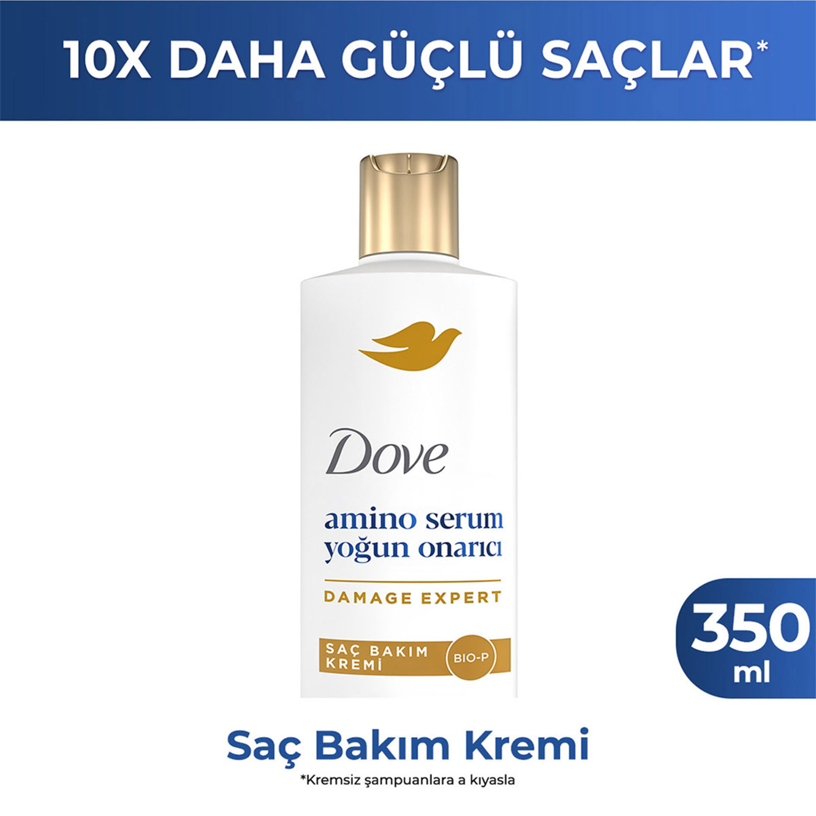 Dove Saç Bakım Kremi Yoğun Onarıcı 350 Ml - Görsel 5