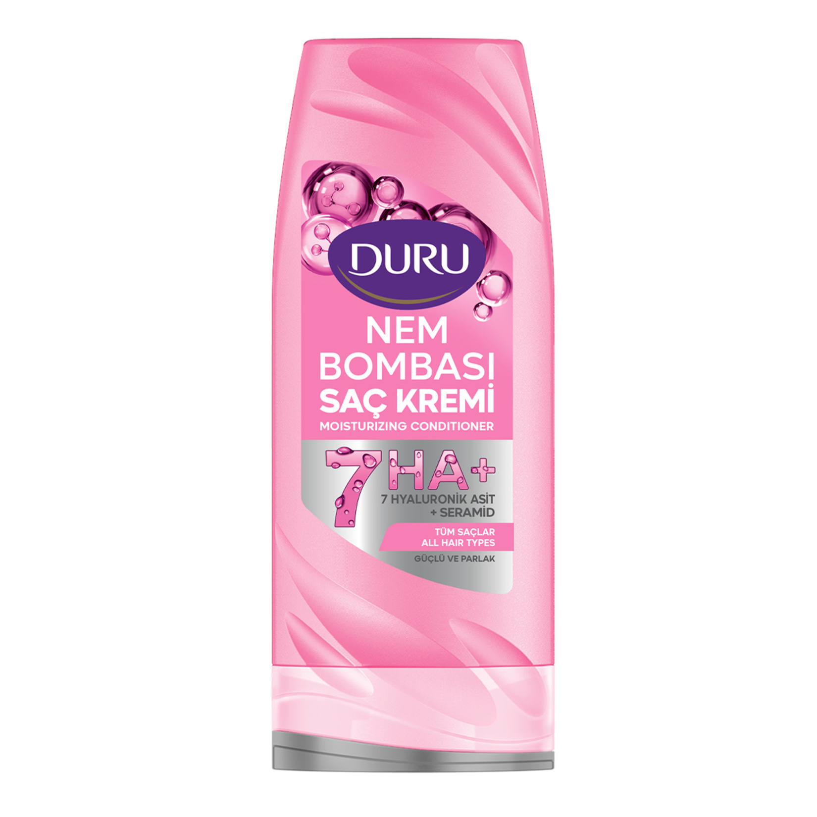 Duru Nem Bombası Güçlü Parlak Saç Kremi 385 Ml