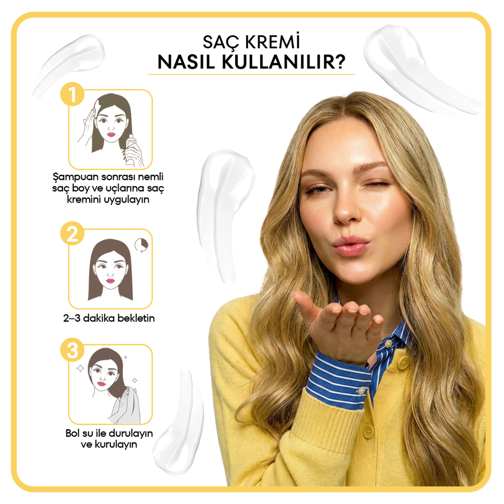 Morfose Metamorfose Onarıcı Bakım Saç Kremi 250 Ml - Görsel 5