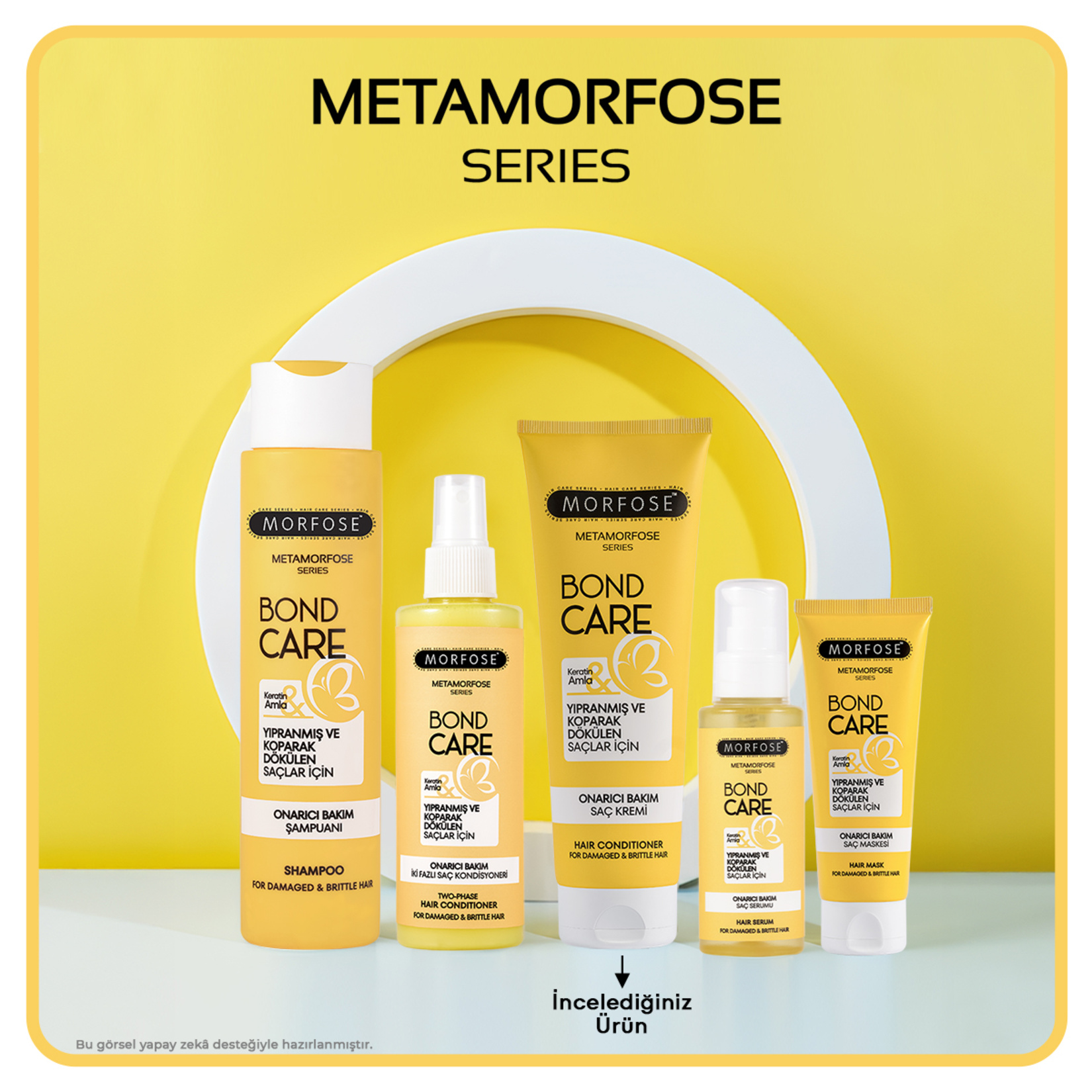 Morfose Metamorfose Onarıcı Bakım Saç Kremi 250 Ml - Görsel 6