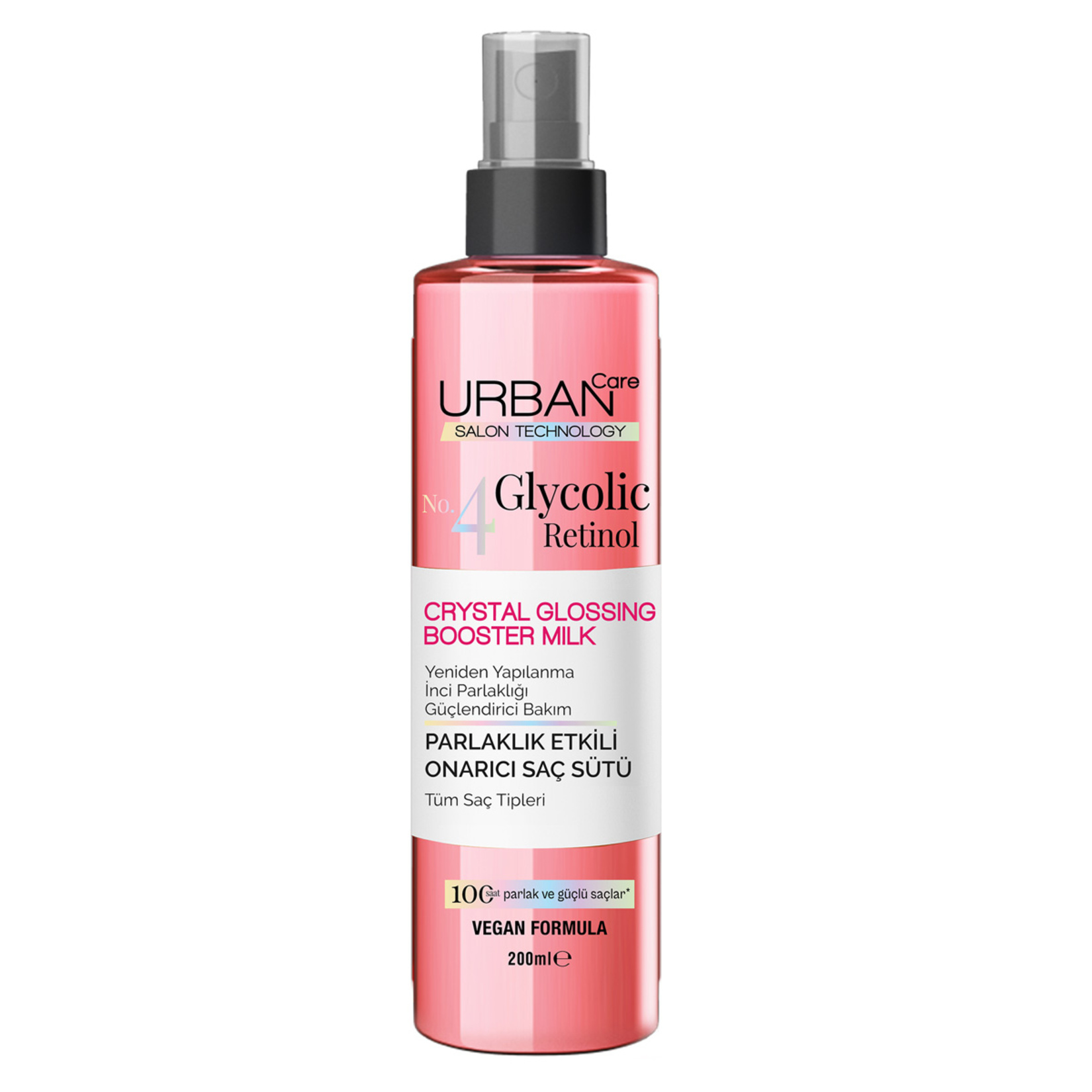 Urban Care No.4 Glycolic Retinol Saç Bakım Sütü 200 Ml - Görsel 1