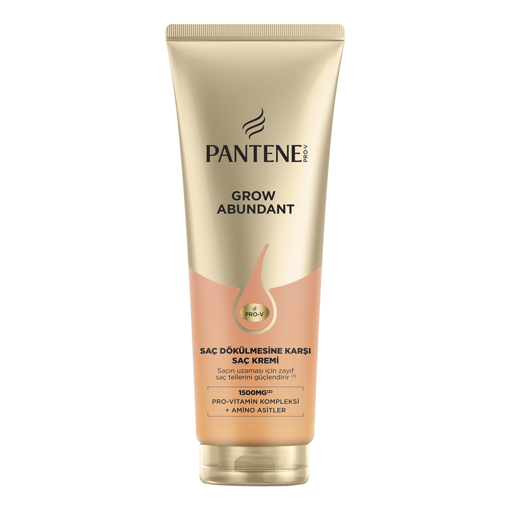 Pantene Grow Abundant Dökülme Karşıtı Saç Kremi 250 Ml - Görsel 1
