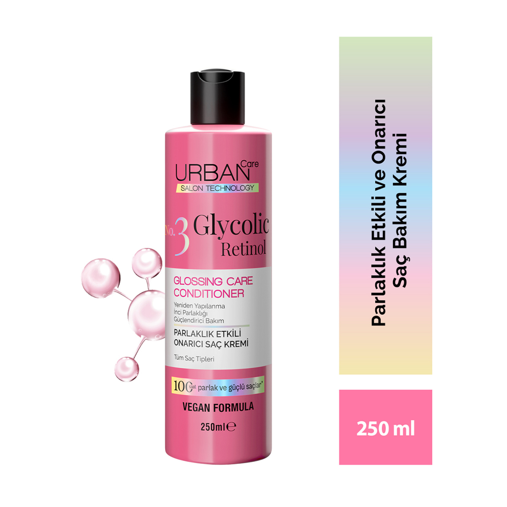 Urban Care No.3 Glycolic Retinol Saç Bakım Kremi 250 Ml - Görsel 2