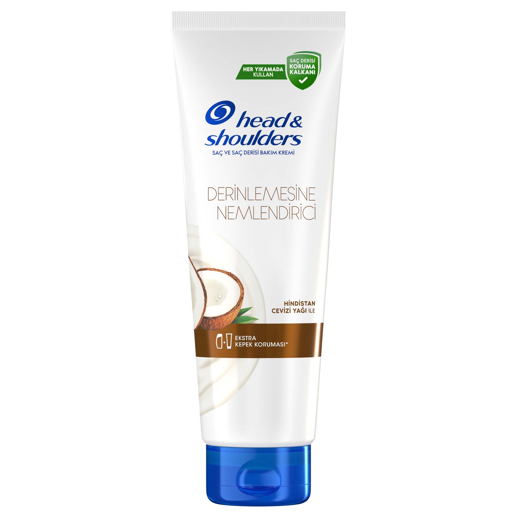 Head & Shoulders Derin Nemlendirici Kepek Hindistan Cevizi Yağlı Saç Kremi 275 ML - Görsel 1