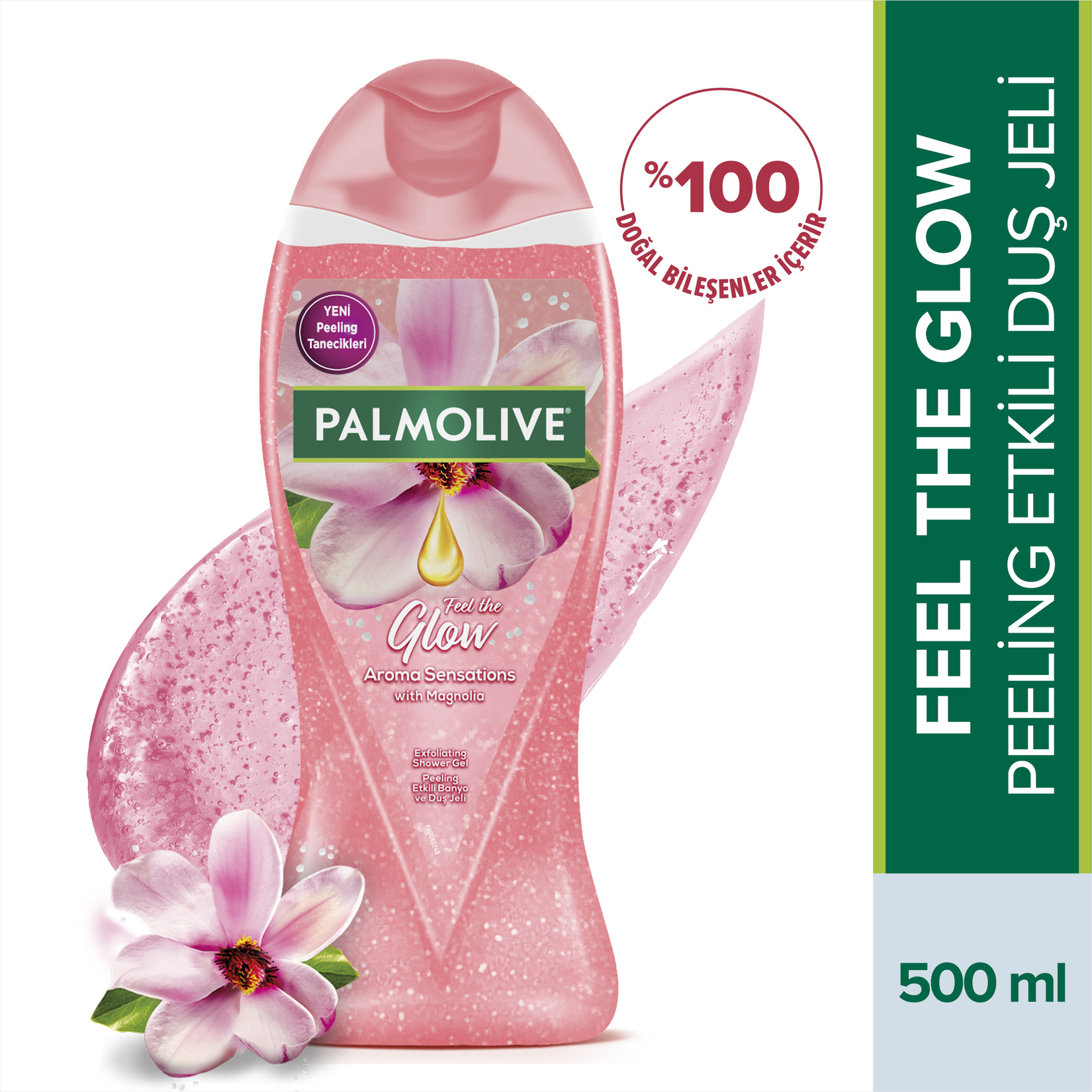 Palmolive Aroma Sensations Feel the Glow Duş Jeli 500 Ml - Görsel 4