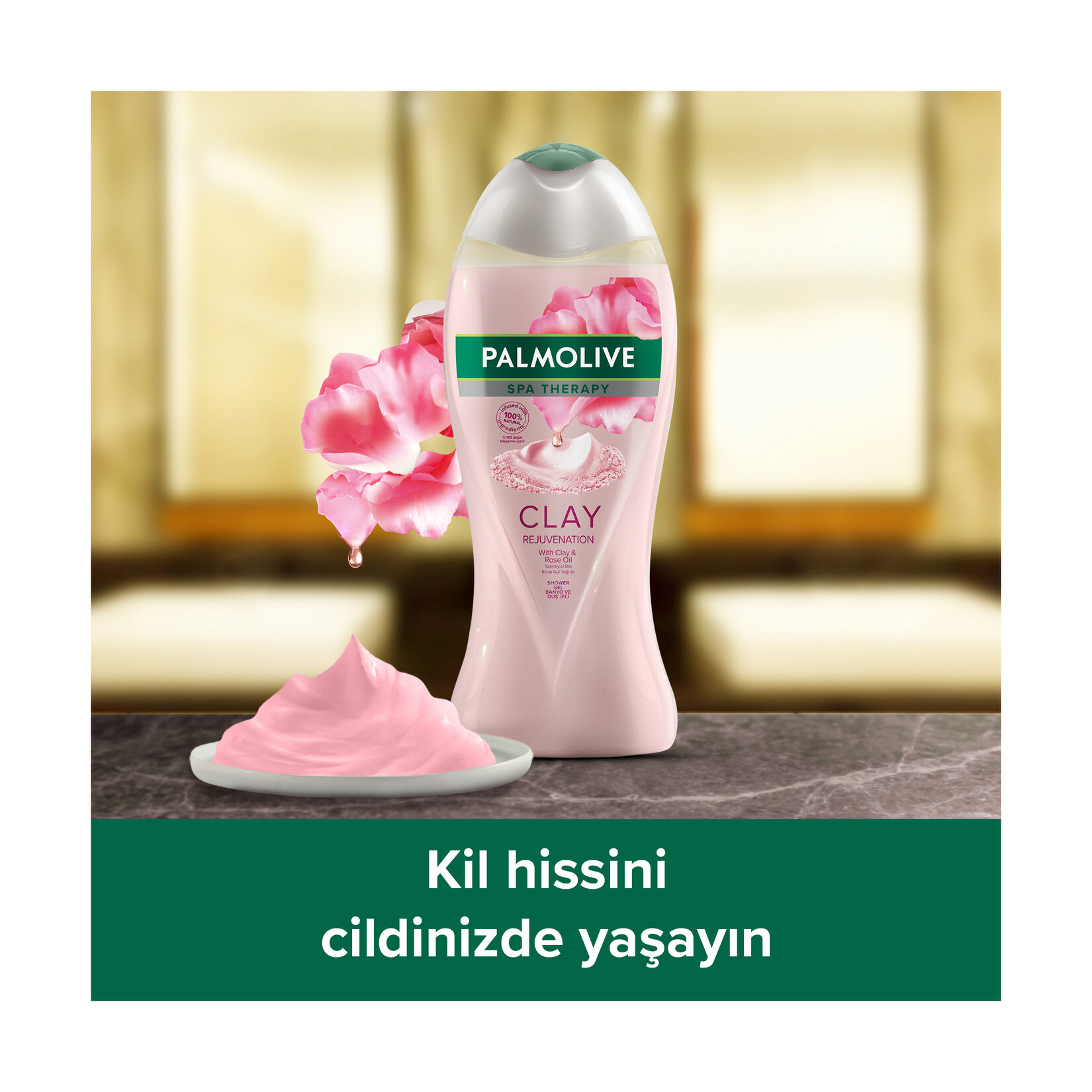Palmolive Spa Therapy Clay Rejuvanation Duş Jeli 500 Ml - Görsel 3