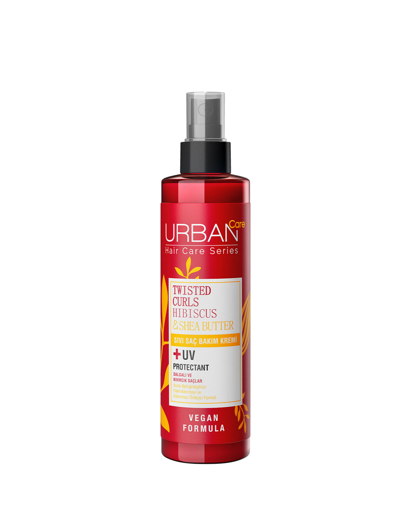 URBAN Care Curl Hibiscus Sıvı Saç Bakım Kremi 200ml - Görsel 1