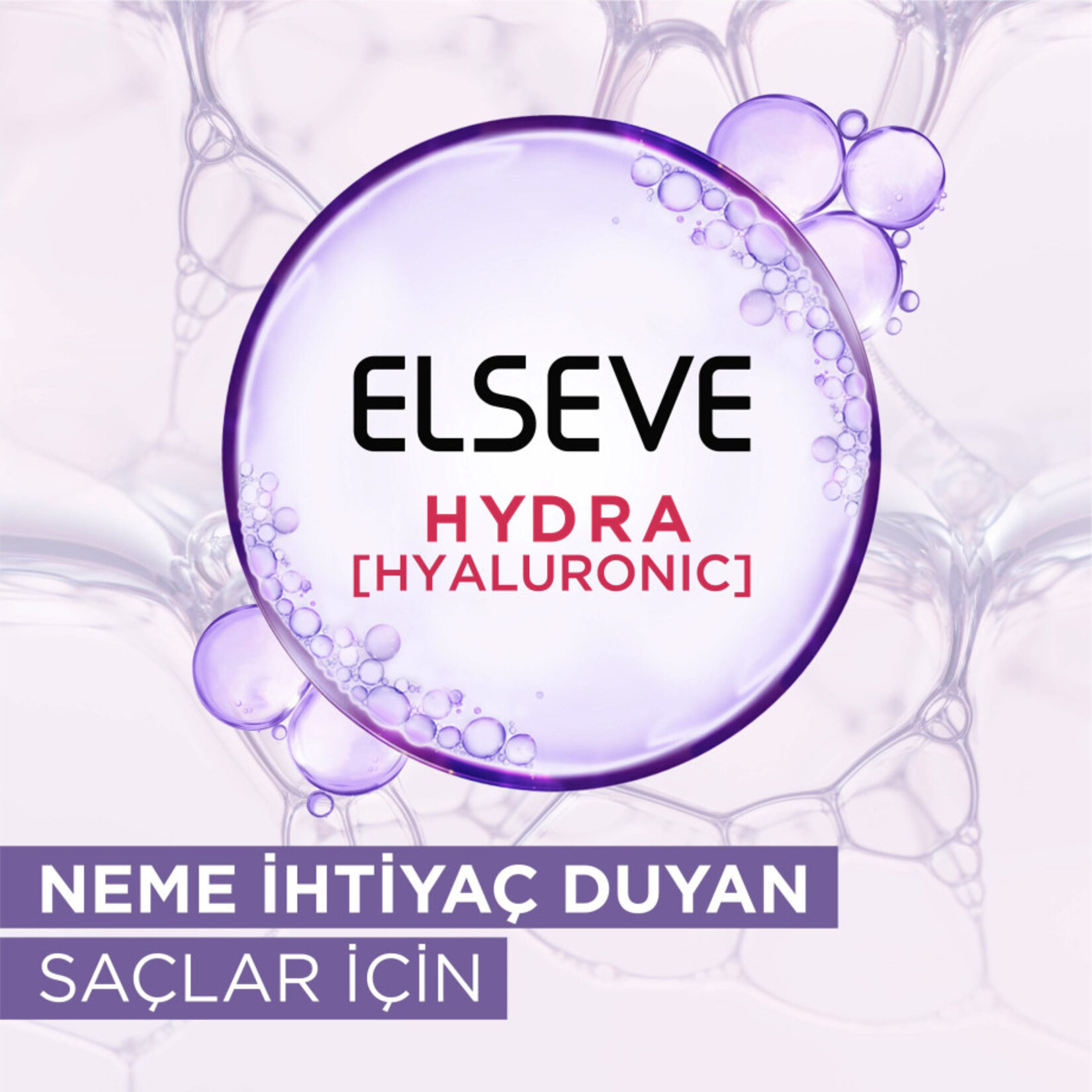 L'Oréal Paris Elseve Hydra [Hyaluronic] Nemi Hapseden Saç Bakım Kremi 390 Ml - Görsel 5
