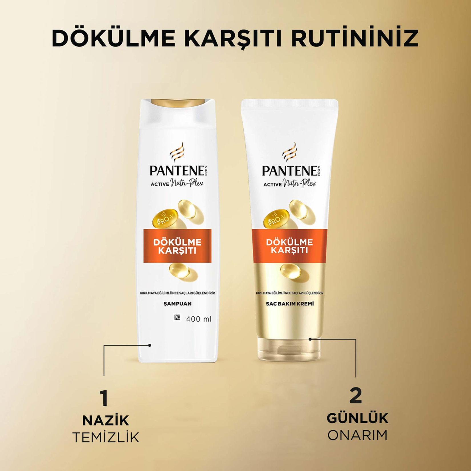 Pantene Dökülme Karşıtı Saç Bakım Kremi 275 Ml - Görsel 6