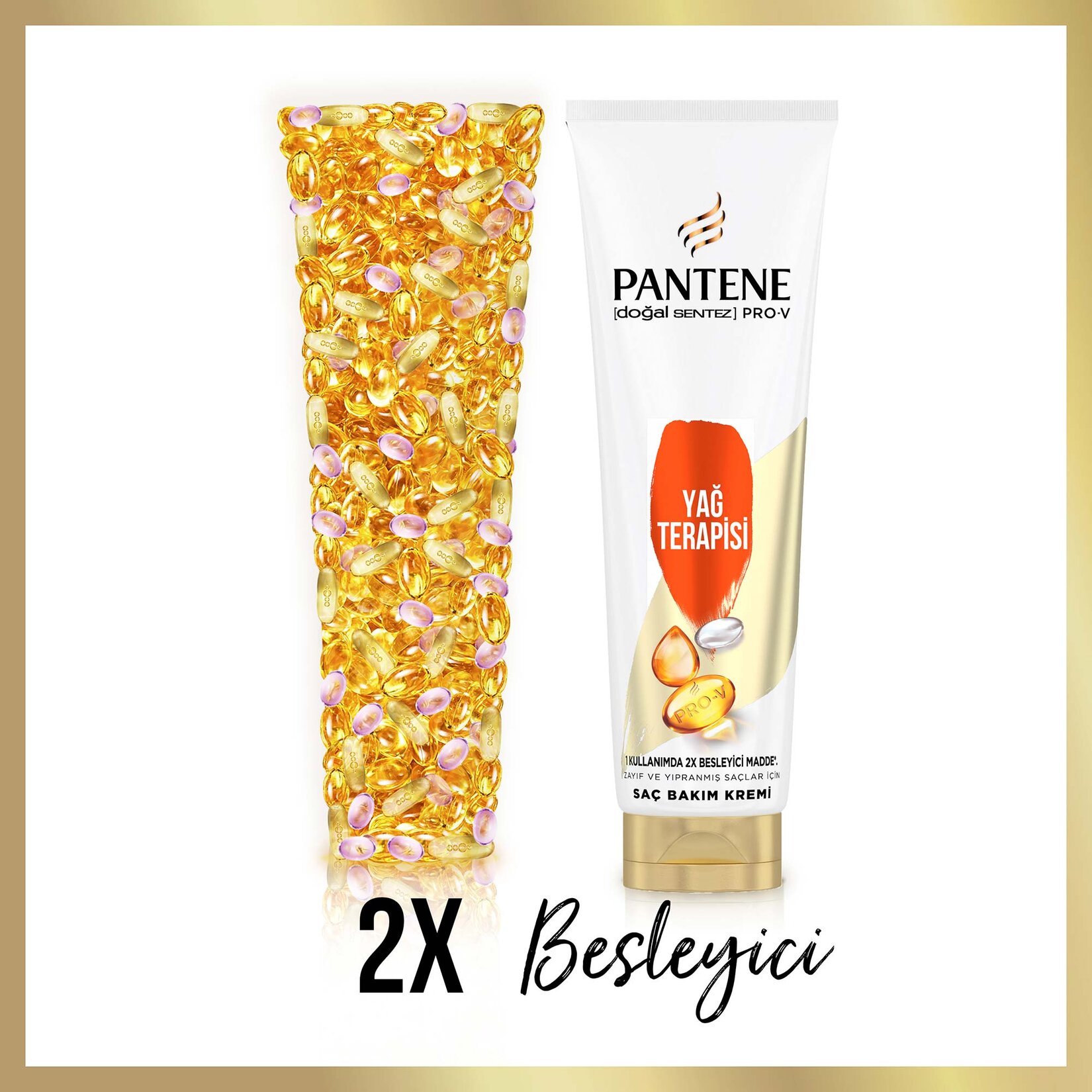 Pantene Saç Kremi Yağ Terapisi 275 Ml - Görsel 4
