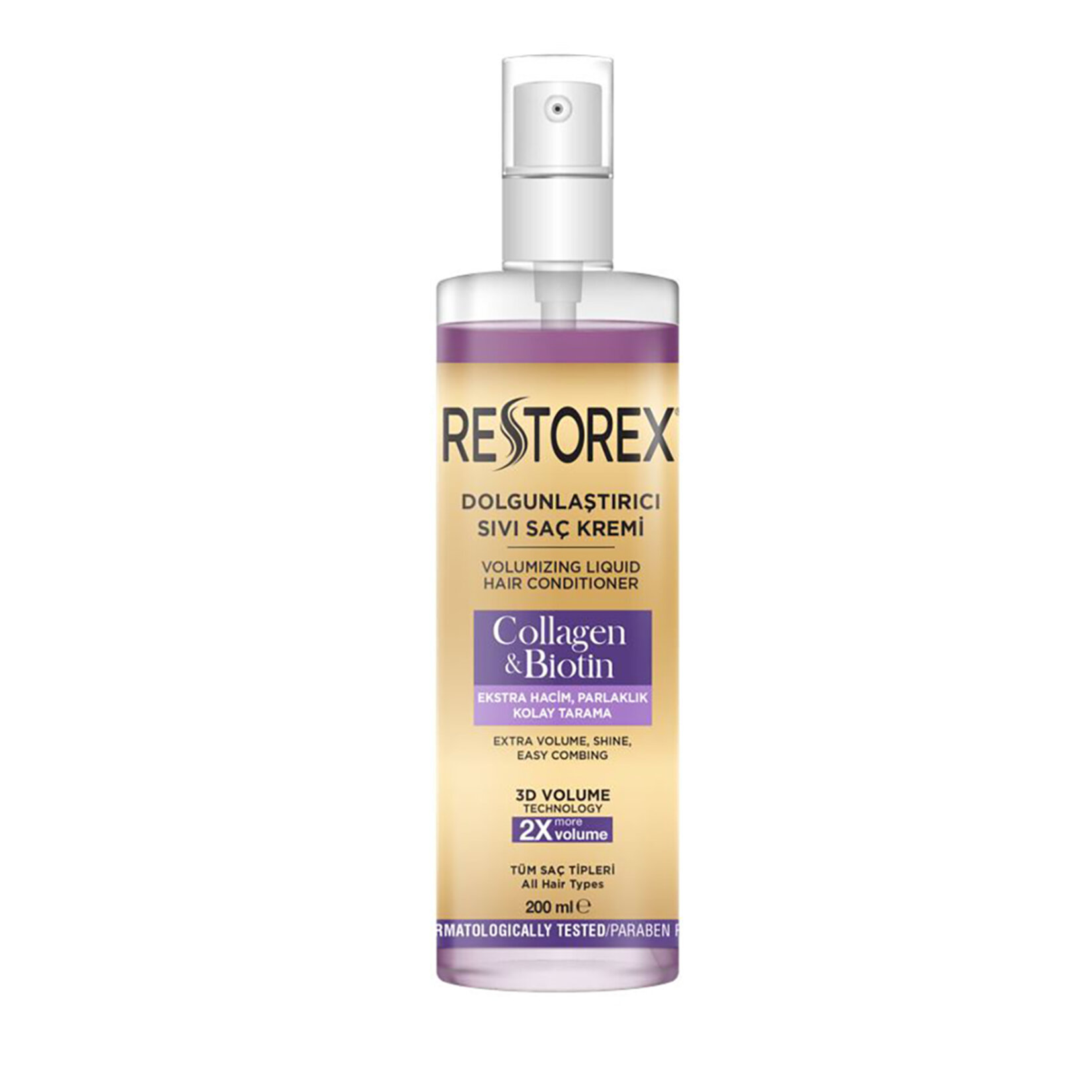Restorex Sıvı Saç Kremi (Kolajen Biotin)200 Ml