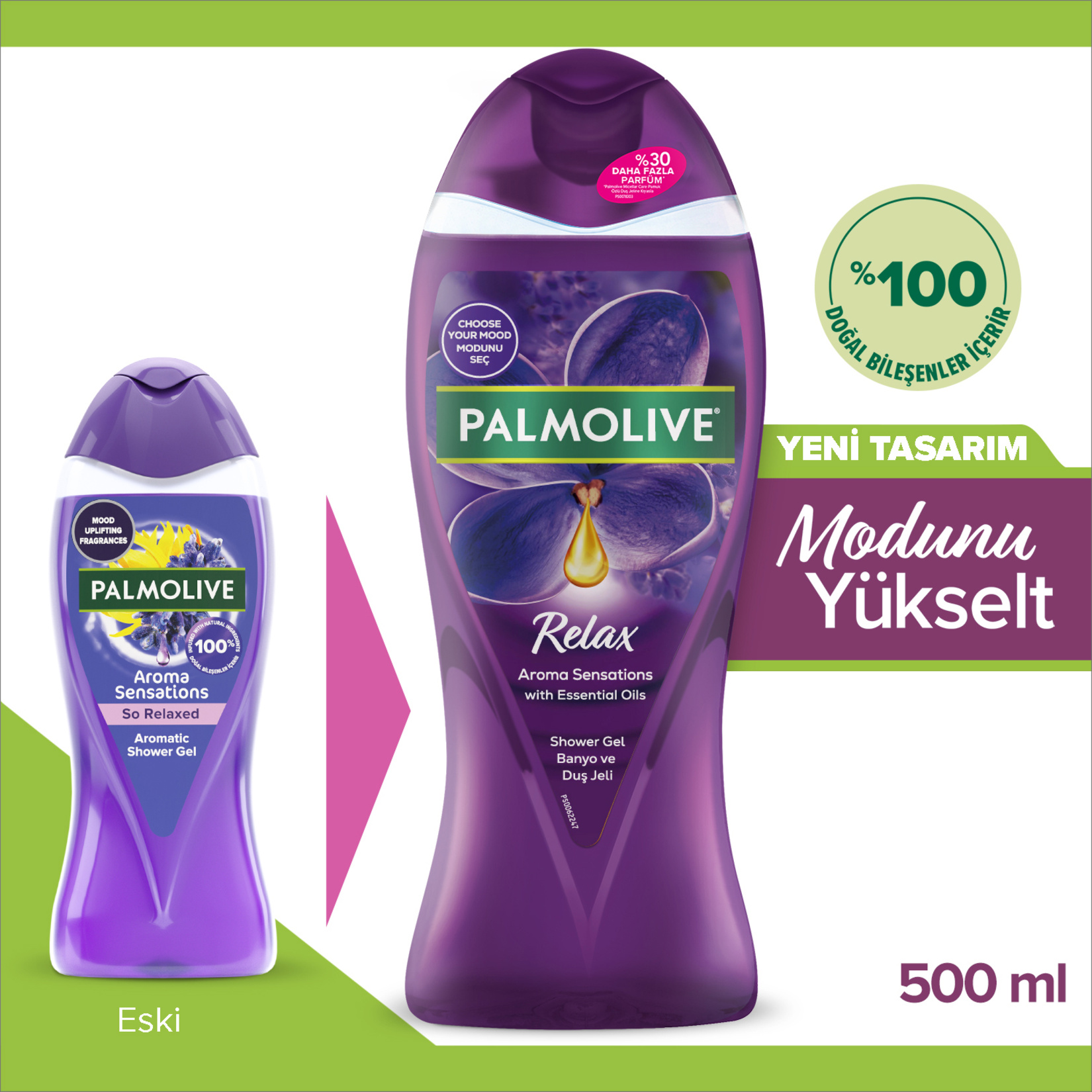 Palmolive Aroma Sensations Relax Duş Jeli 500 Ml - Görsel 4
