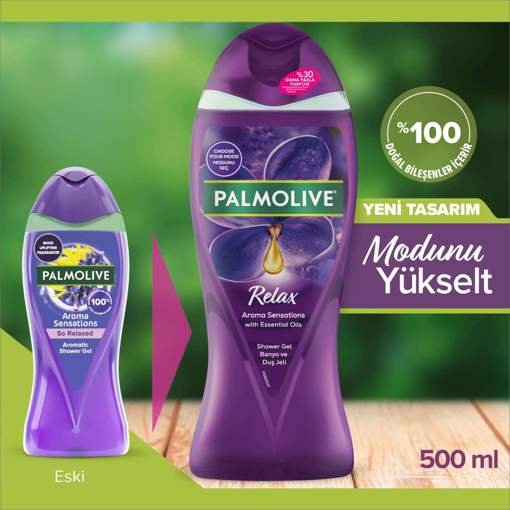 Palmolive Aroma Sensations Relax Duş Jeli 500 Ml - Görsel 5