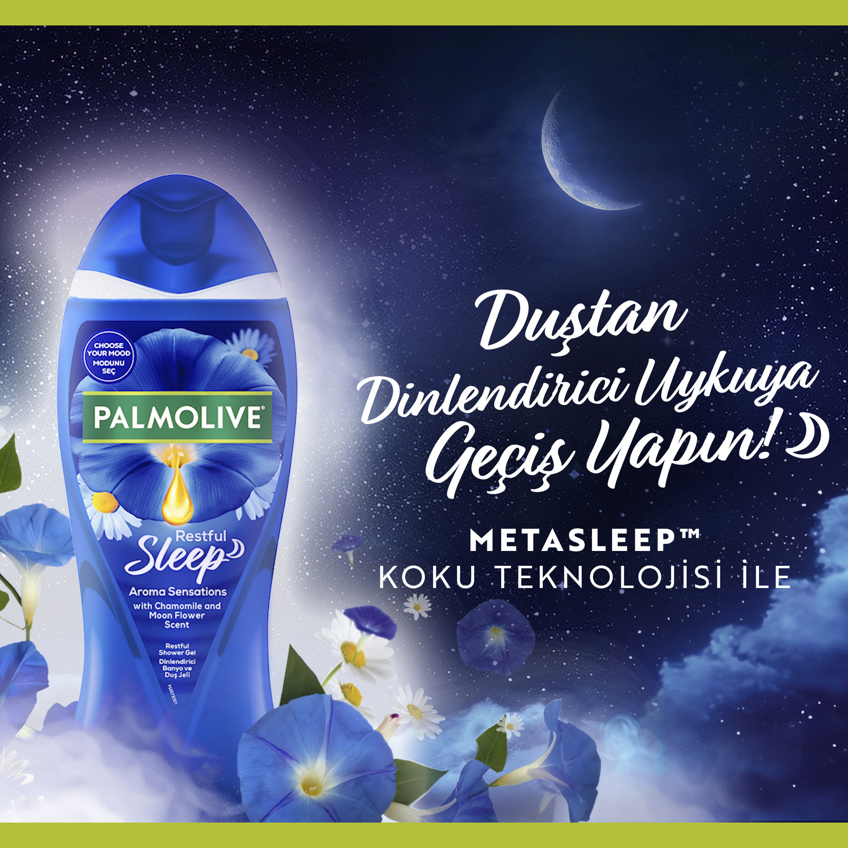Palmolive Aroma Sensations Restful Sleep Duş Jeli - Görsel 5