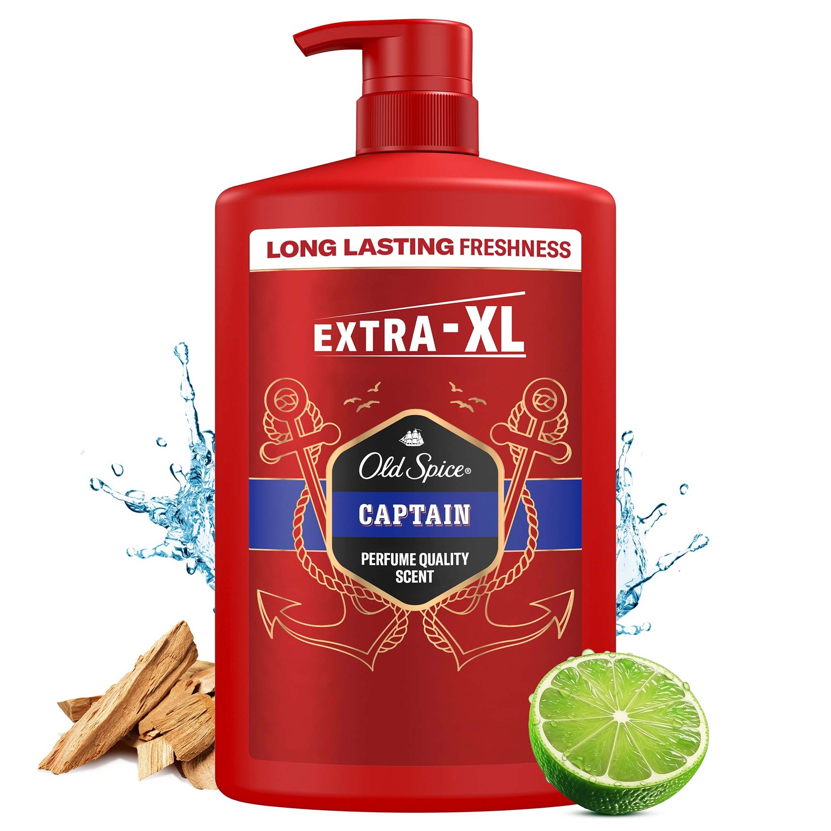 Old Spice Captain Duş Jeli & Şampuan 1000 Ml - Görsel 3