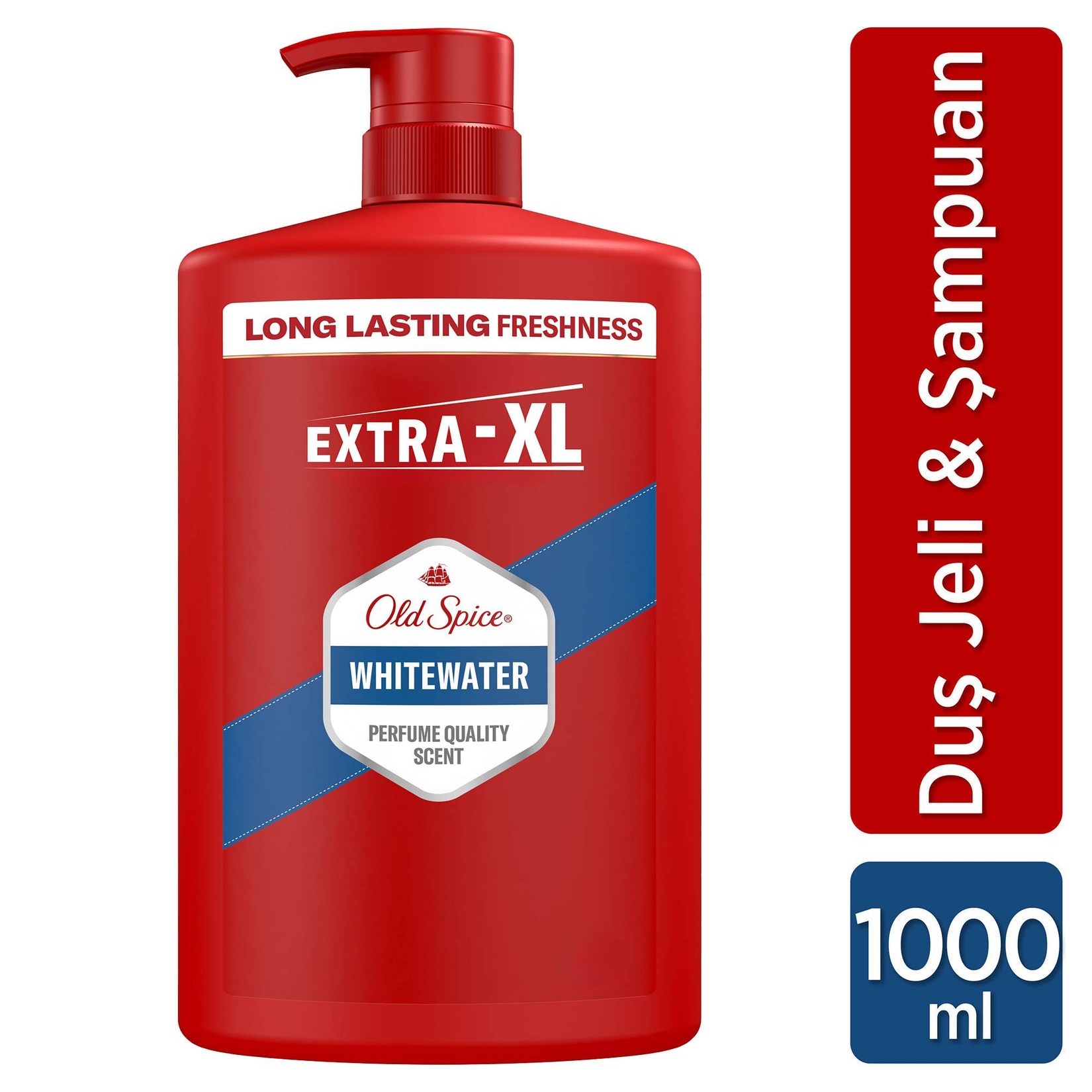 Old Spice White Water Erkek İçin Duş Jeli ve Şampuan 1 L - Görsel 2