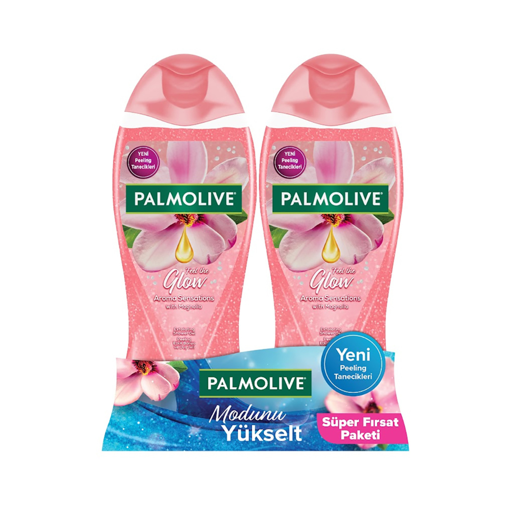Palmolive Aroma Sensations Feel The Glow Duş Jeli 2 x 500 Ml - Görsel 1