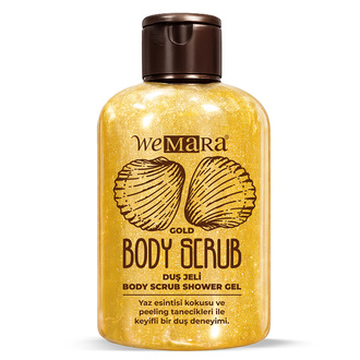 Wemara Body Scrub Duş Jeli Gold 500 Ml