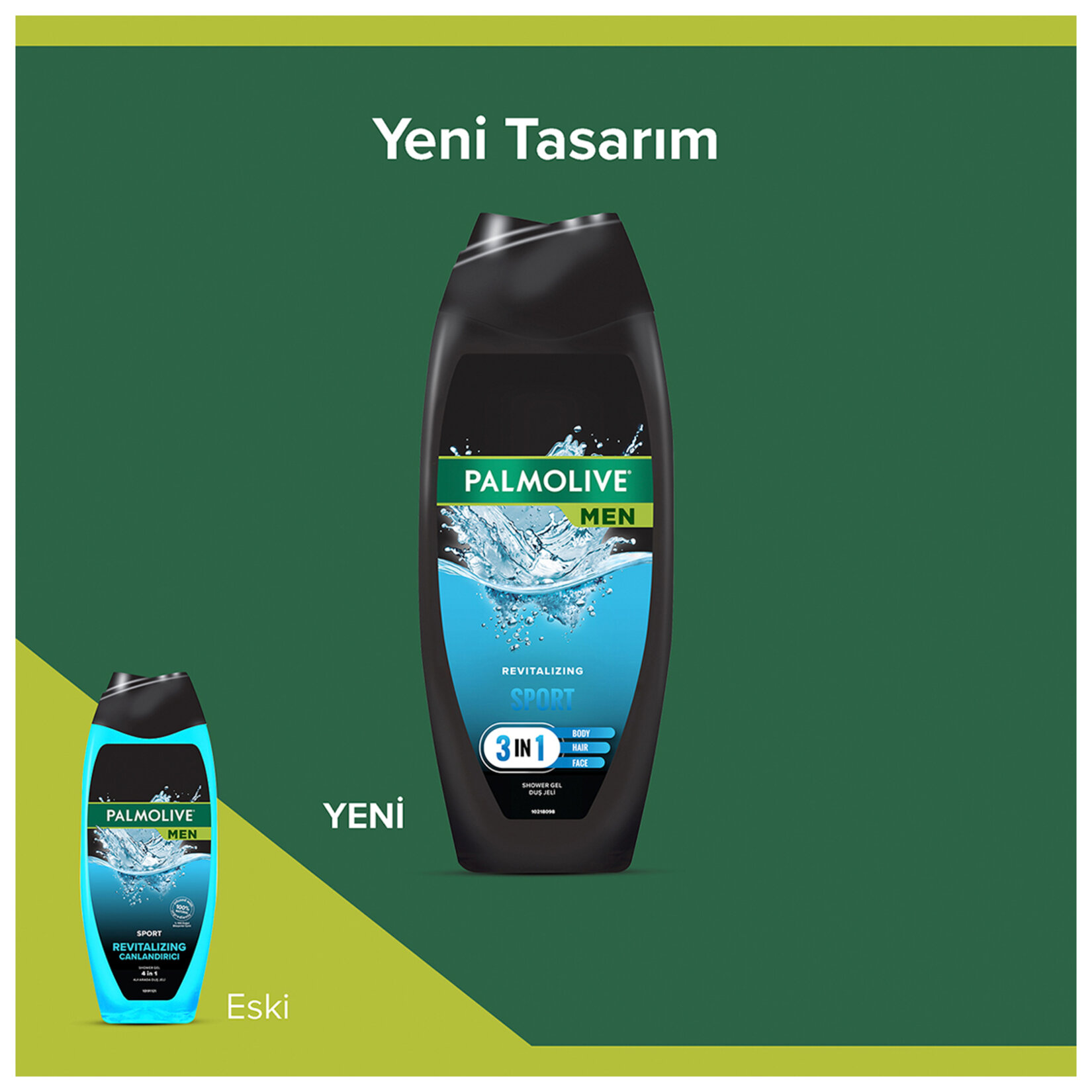 Palmolive Men Arctic Wind 4ü1 Arada Duş Jeli 500 Ml - Görsel 3