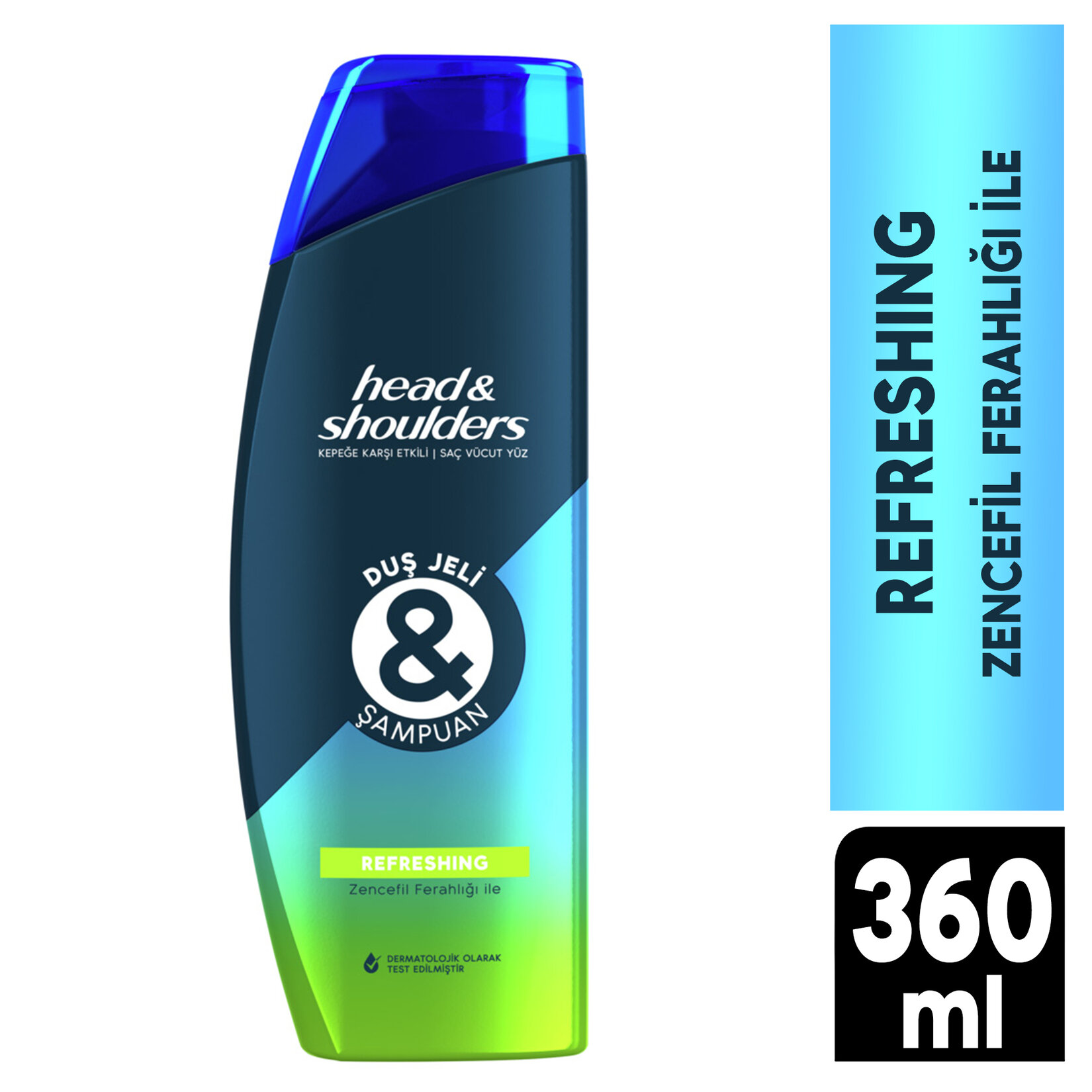 Head & Shoulders Duş Jeli ve Şampuan Refreshing 360 ml - Görsel 2