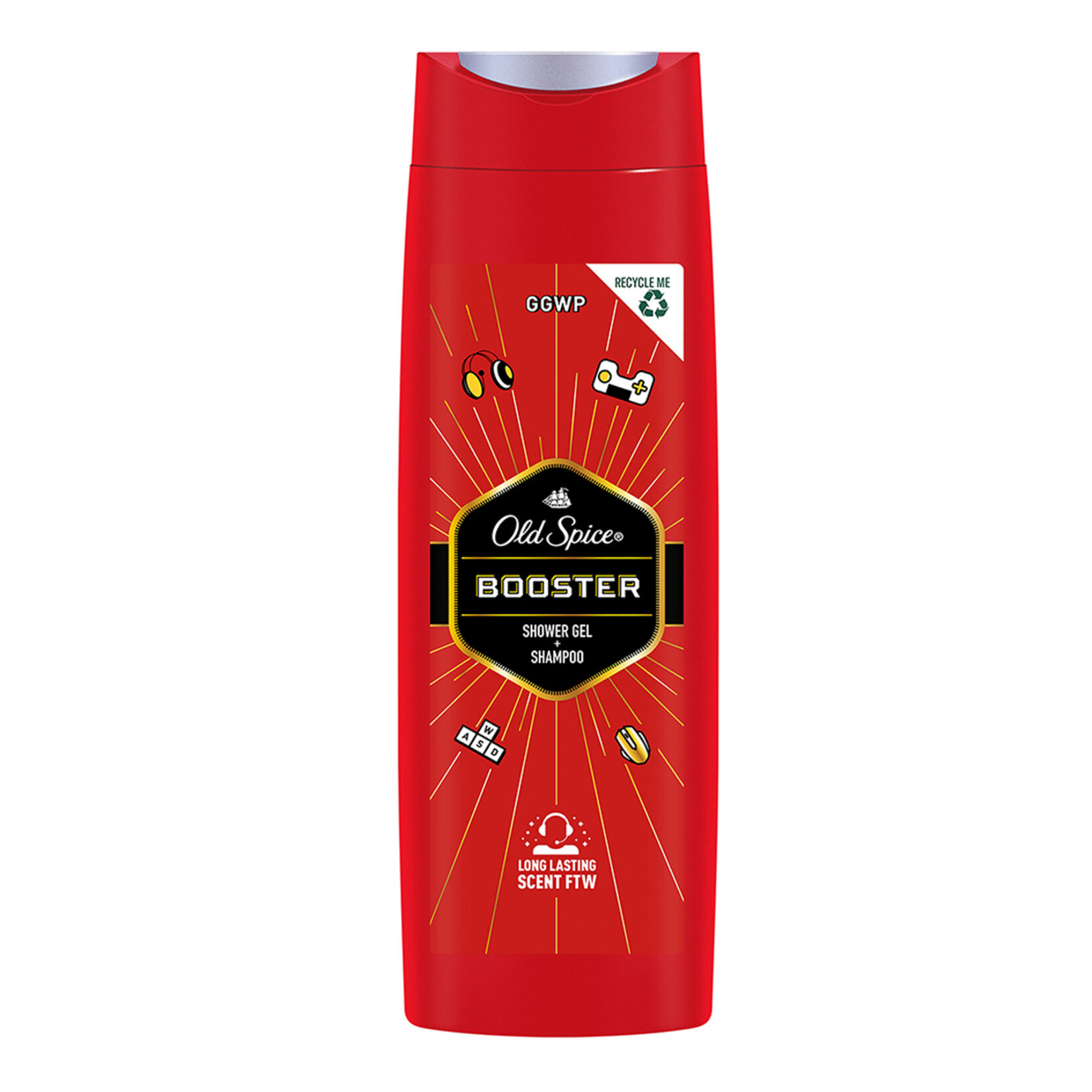 Old Spice Duş Jeli 400 ml Booster - Görsel 1