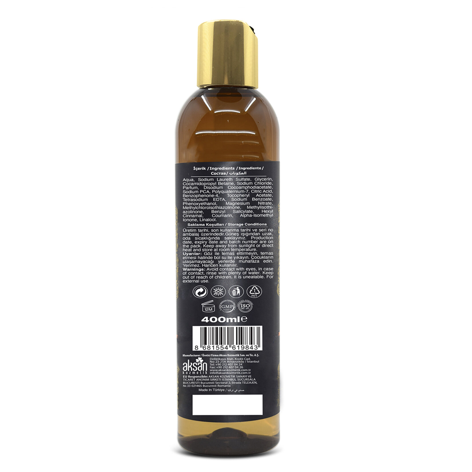 Deep Fresh Duş Jeli Oriental Amber 400 Ml - Görsel 2