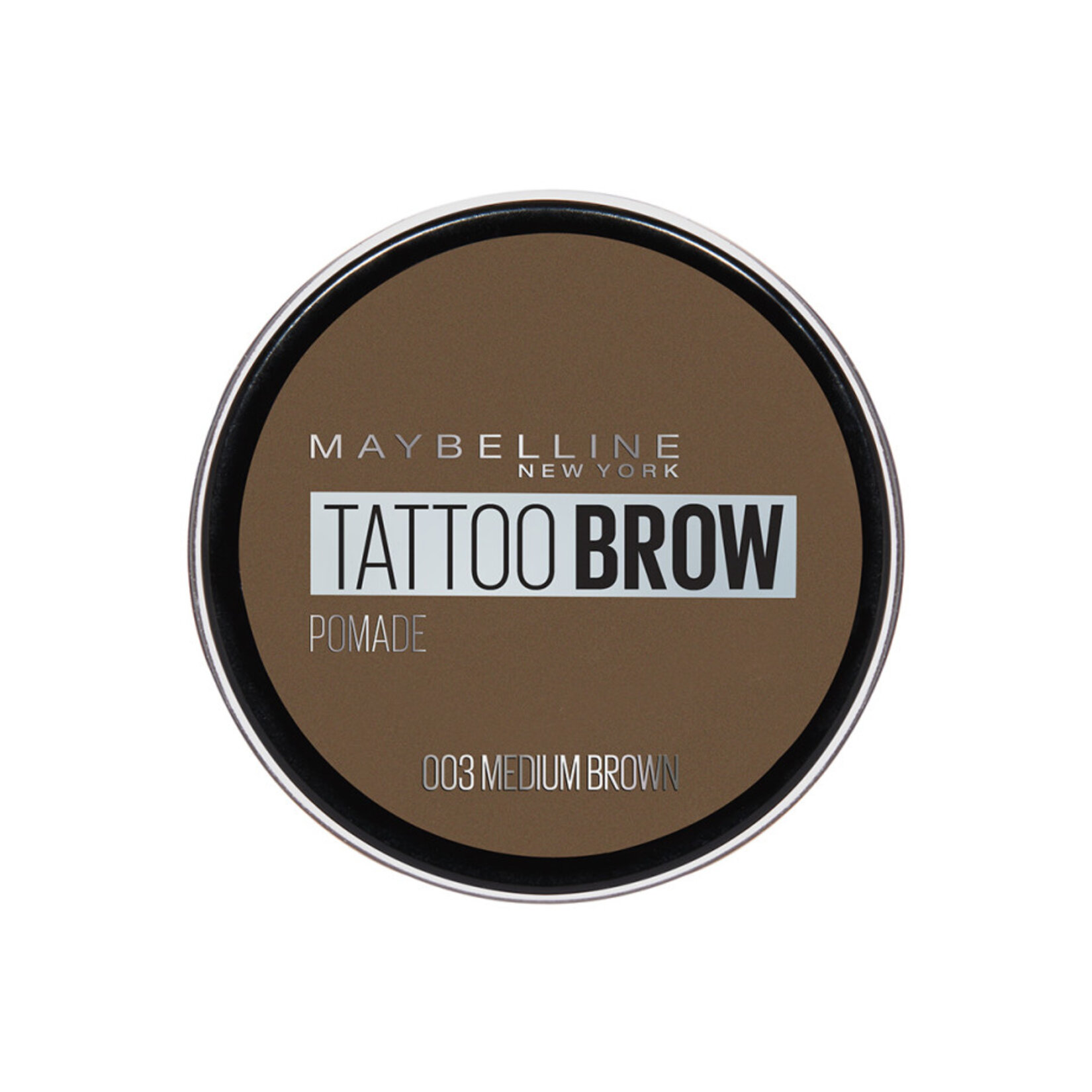 Maybelline New York Tattoo Brow Kaş Pomadı - 03 Medium Brown (Orta Ton) - Görsel 1