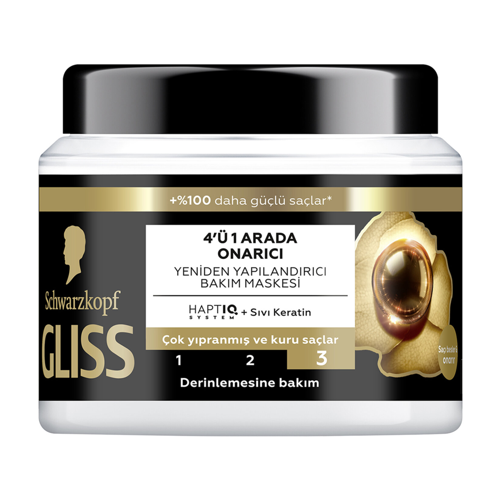 Gliss Ultimate Repair Saç Bakım Maskesi 400 Ml - Görsel 1