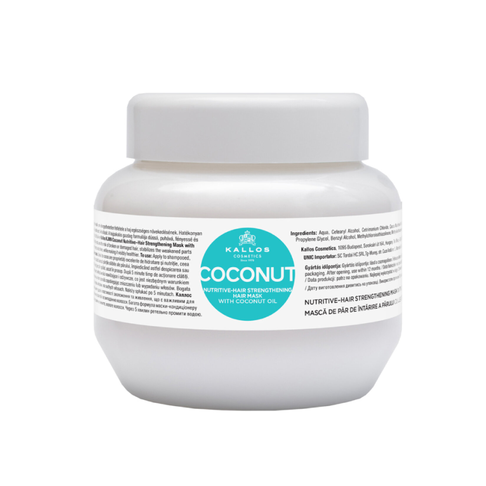 Kallos Coconut Güçlendirici Besleyici Saç Bakım Maskesi 275ml