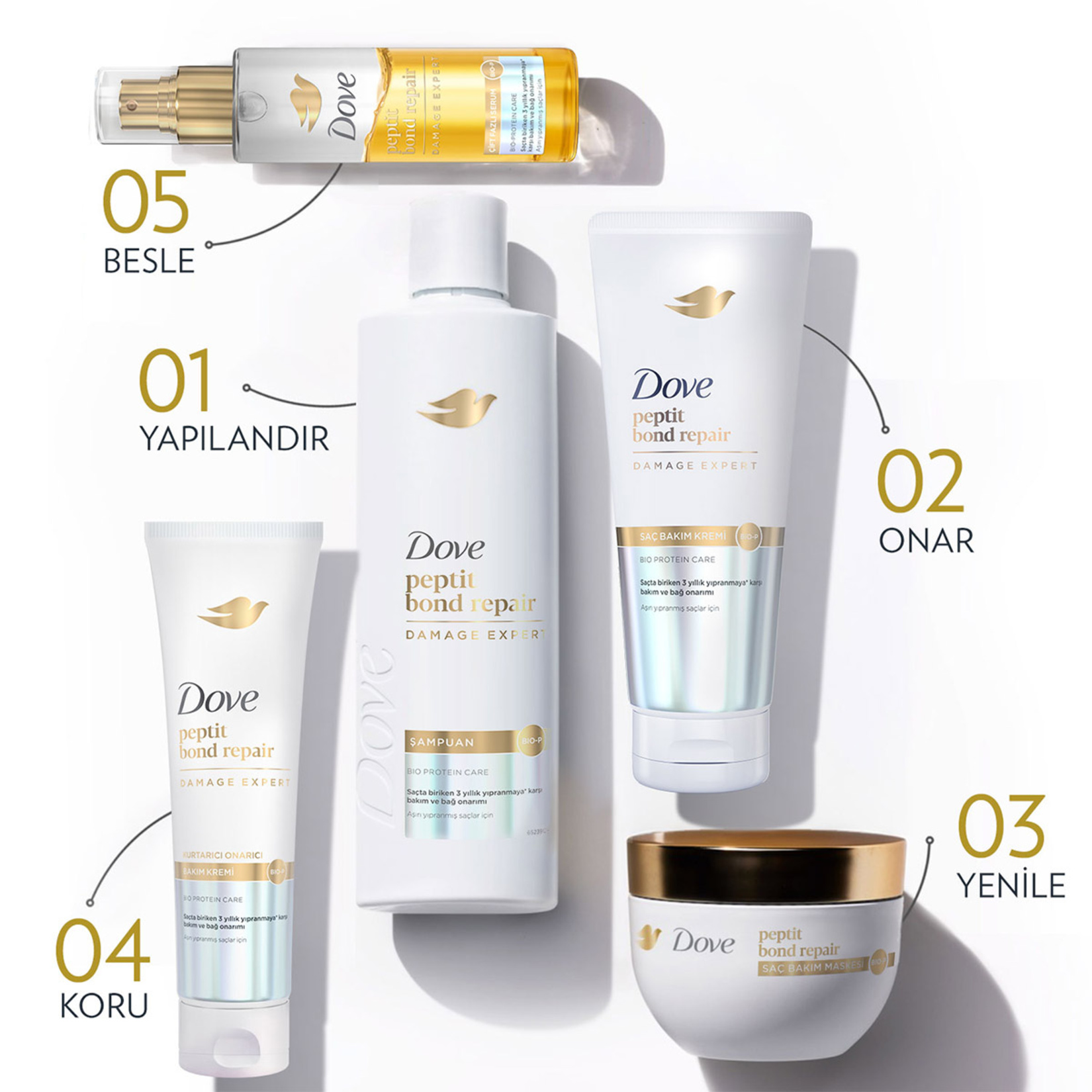 Dove Saç Serumu Bond Repair 80 Ml - Görsel 3