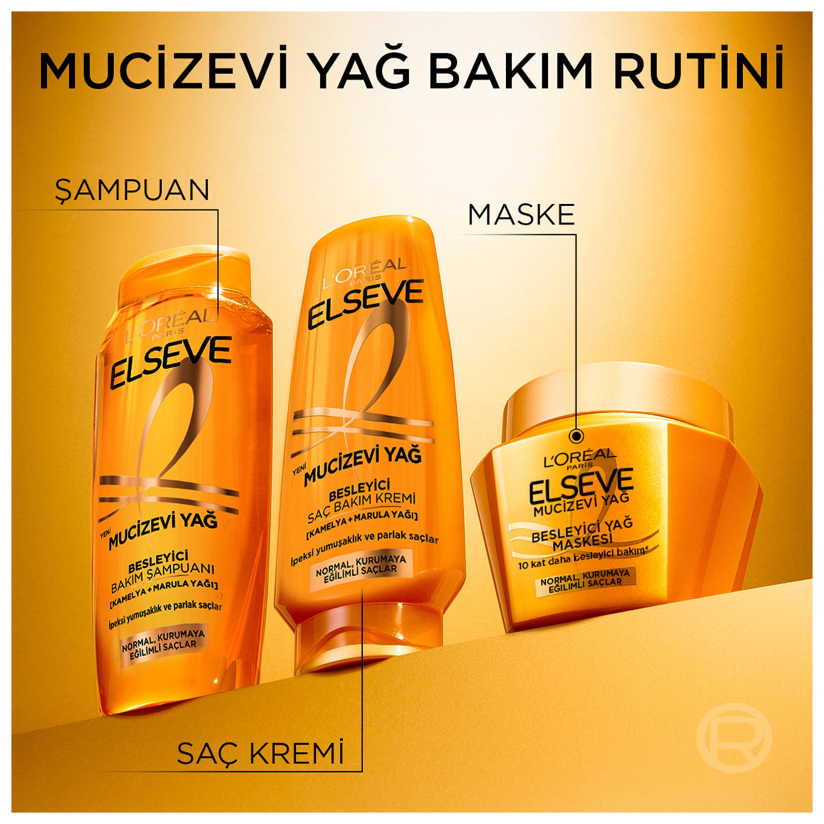 Elseve Mucizevi Yağ Maske 300 Ml - Görsel 2