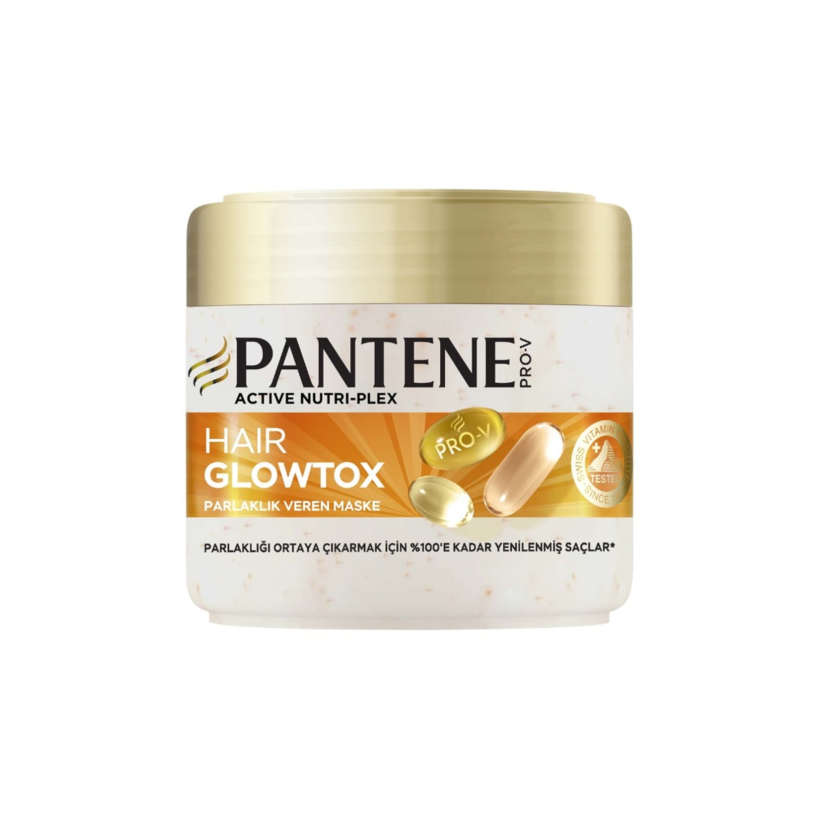 Pantene Glowtox Saç Bakım Maskesi 300 Ml - Görsel 1