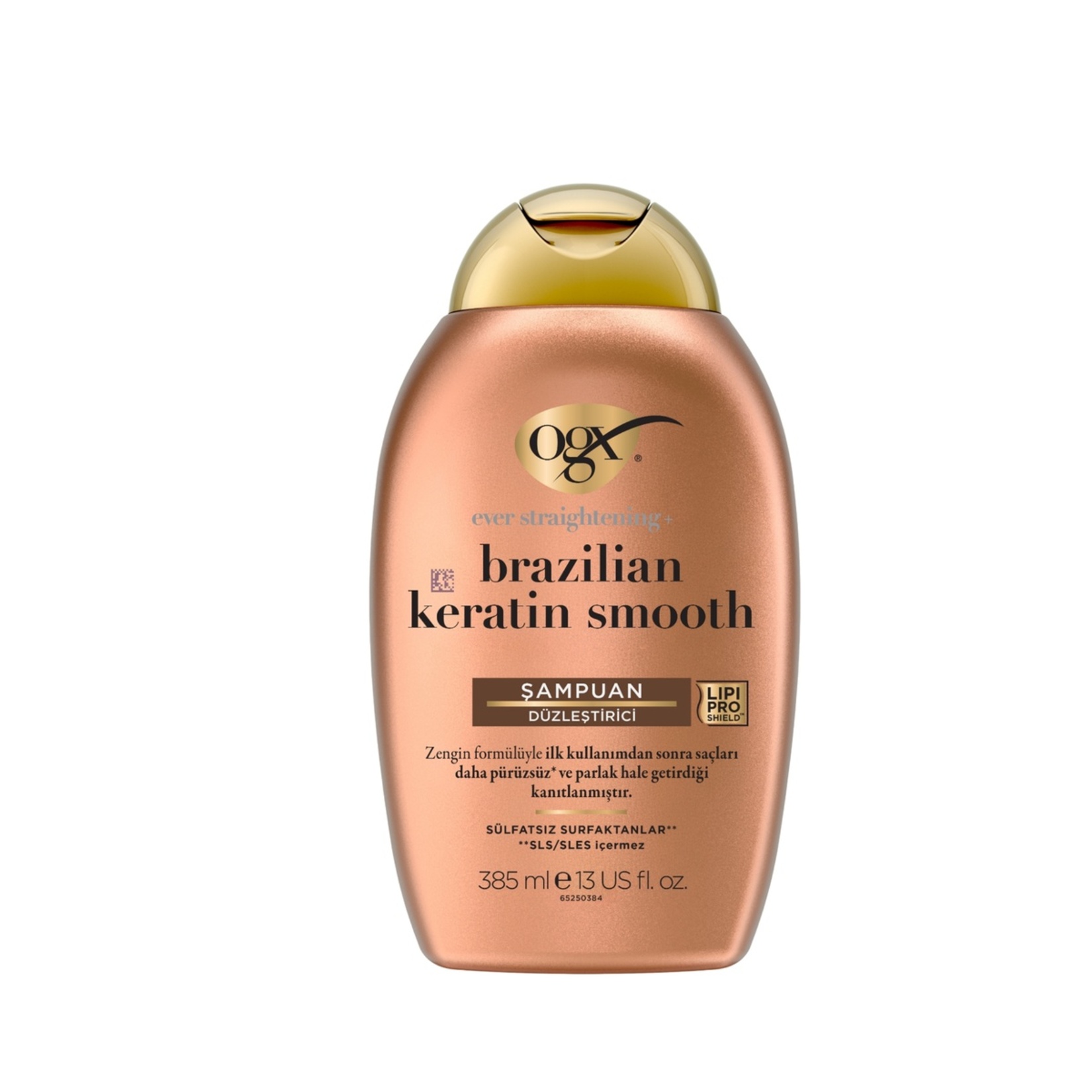 OGX Düzleştirici Brazilian Keratin Smooth Şampuan 385 Ml - Görsel 1