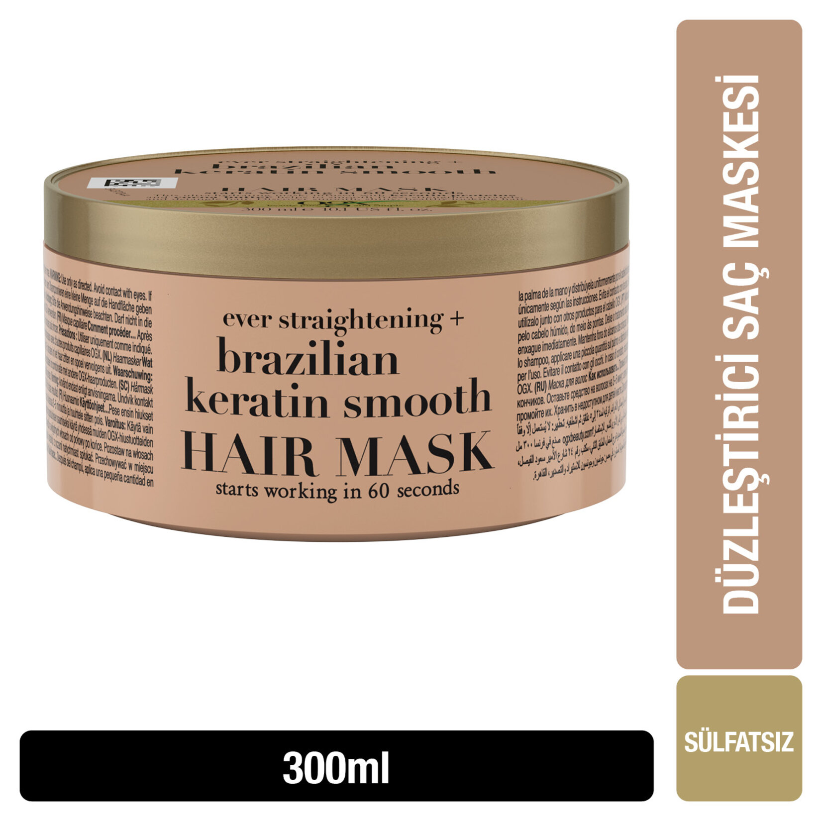 OGX Brazilian Kreatin Maske 300Ml - Görsel 2